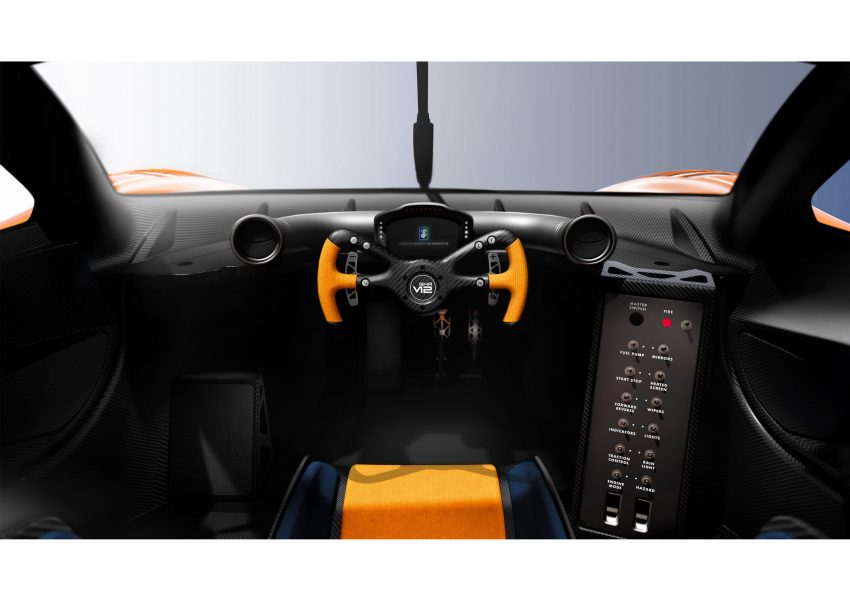 2023 Gordon Murray T.50s Niki Lauda - Interior, Cockpit Wallpaper 850x601 #31