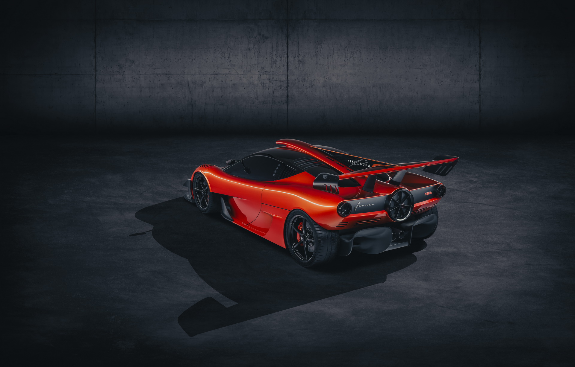 Download 2023 Gordon Murray T.50s Niki Lauda - Rear Three-Quarter HD Wallpaper 1920x1227 #4