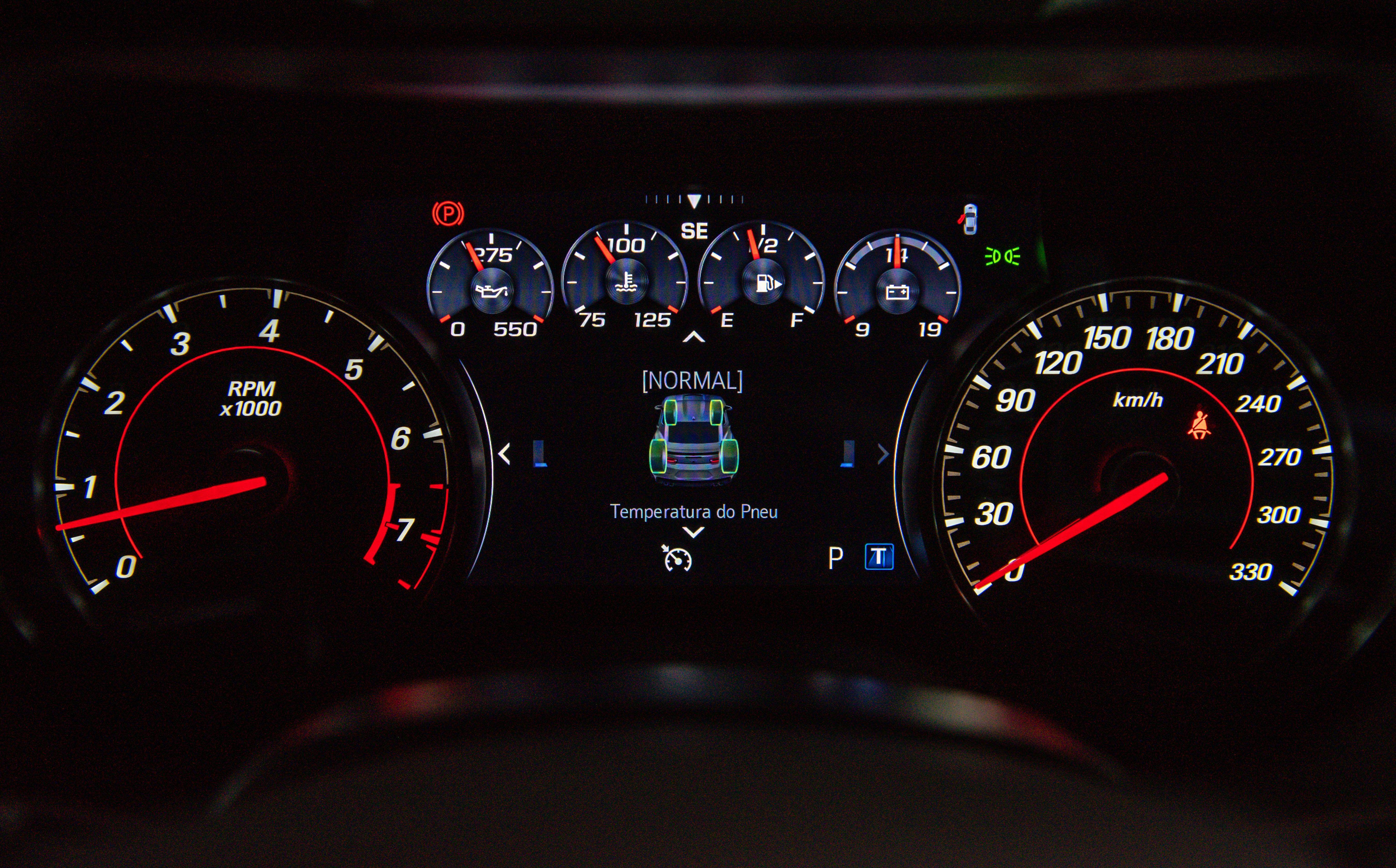 Download 2020 Chevrolet Camaro SS Convertible - Instrument Cluster HD Wallpaper 5404x3361 #8