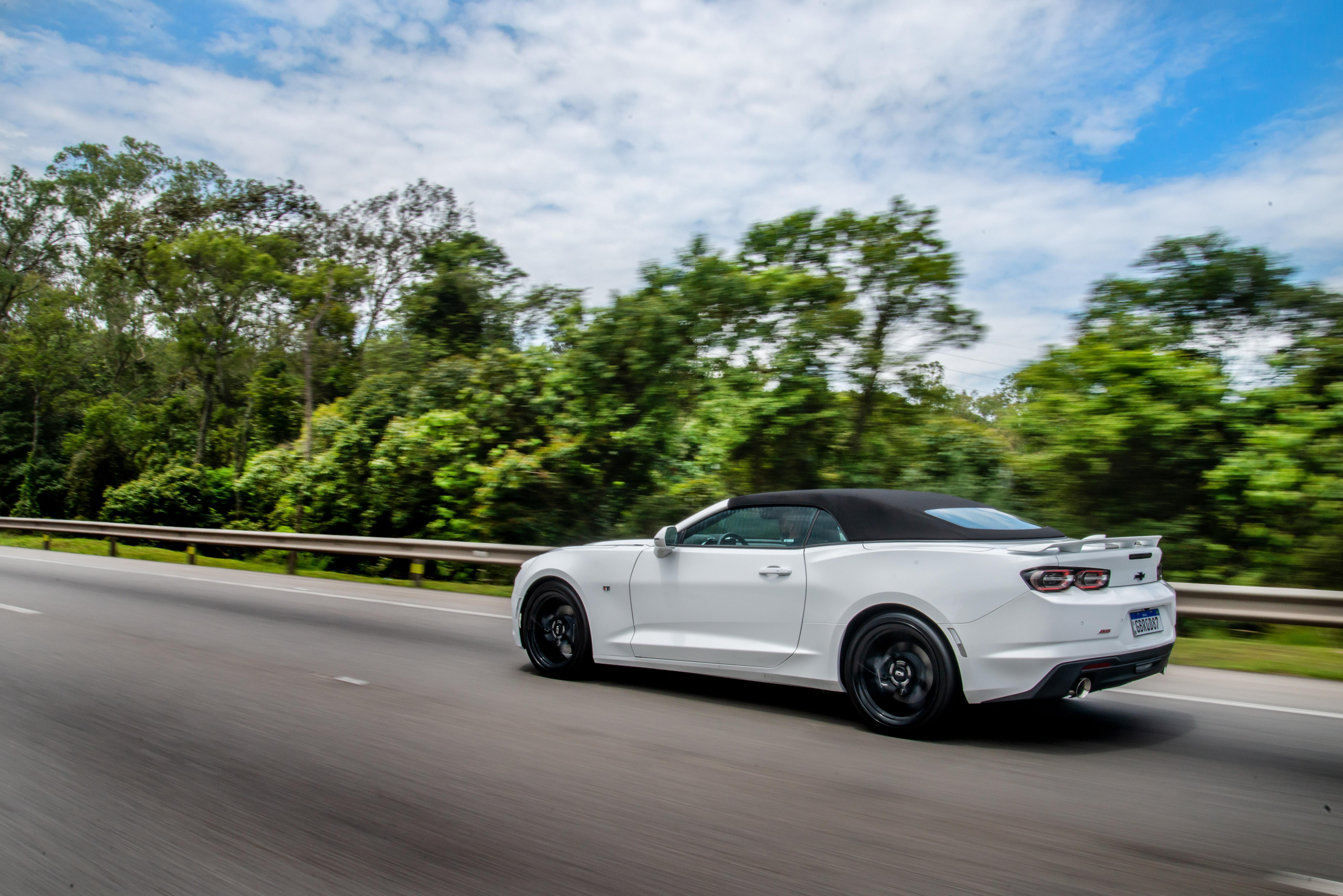 Download 2020 Chevrolet Camaro SS Convertible - Rear Three-Quarter HD Wallpaper 6305x4208 #3