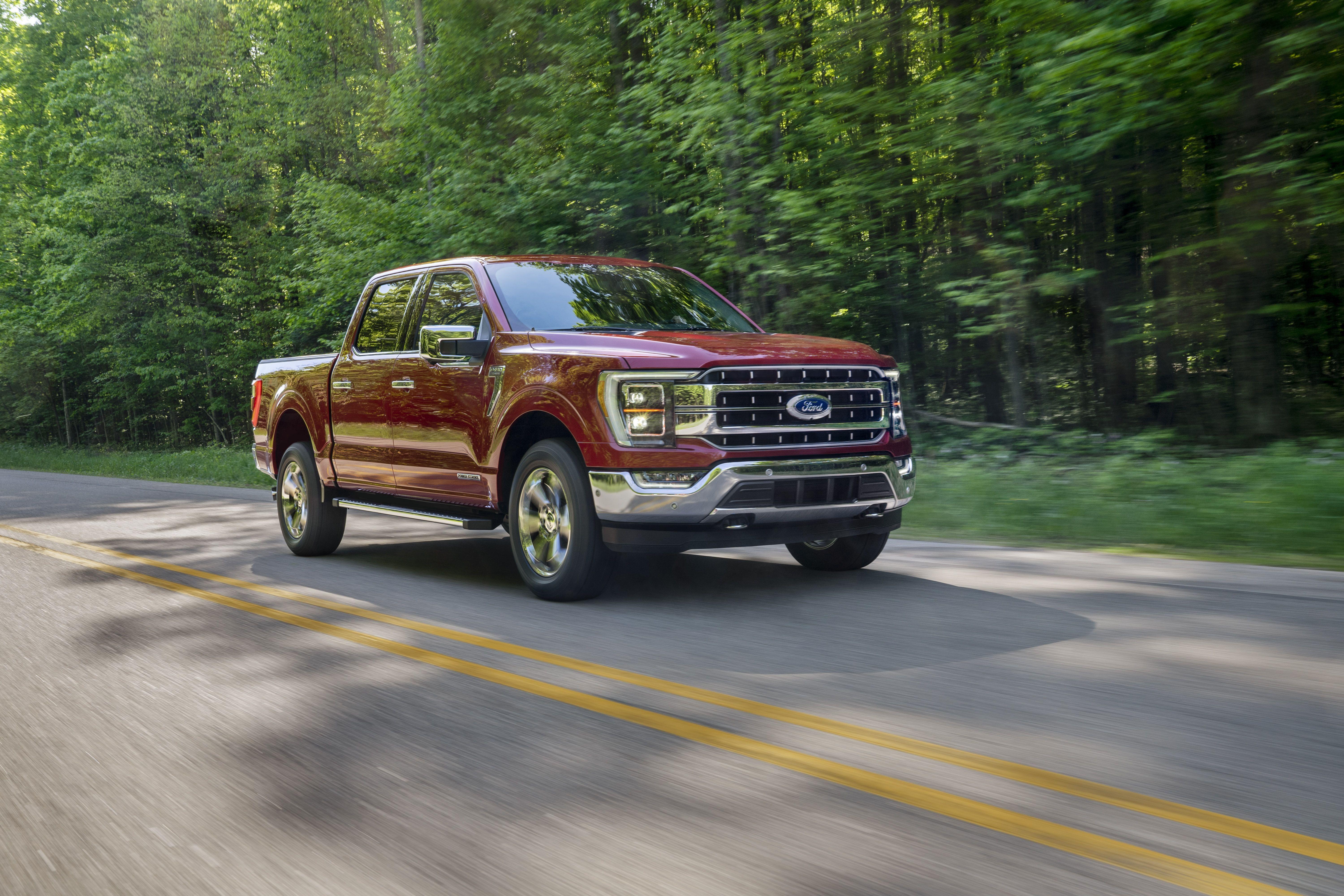 Download 2020 Ford F-150 Lariat SuperCrew - Front Three-Quarter HD Wallpaper 6000x4000 #3