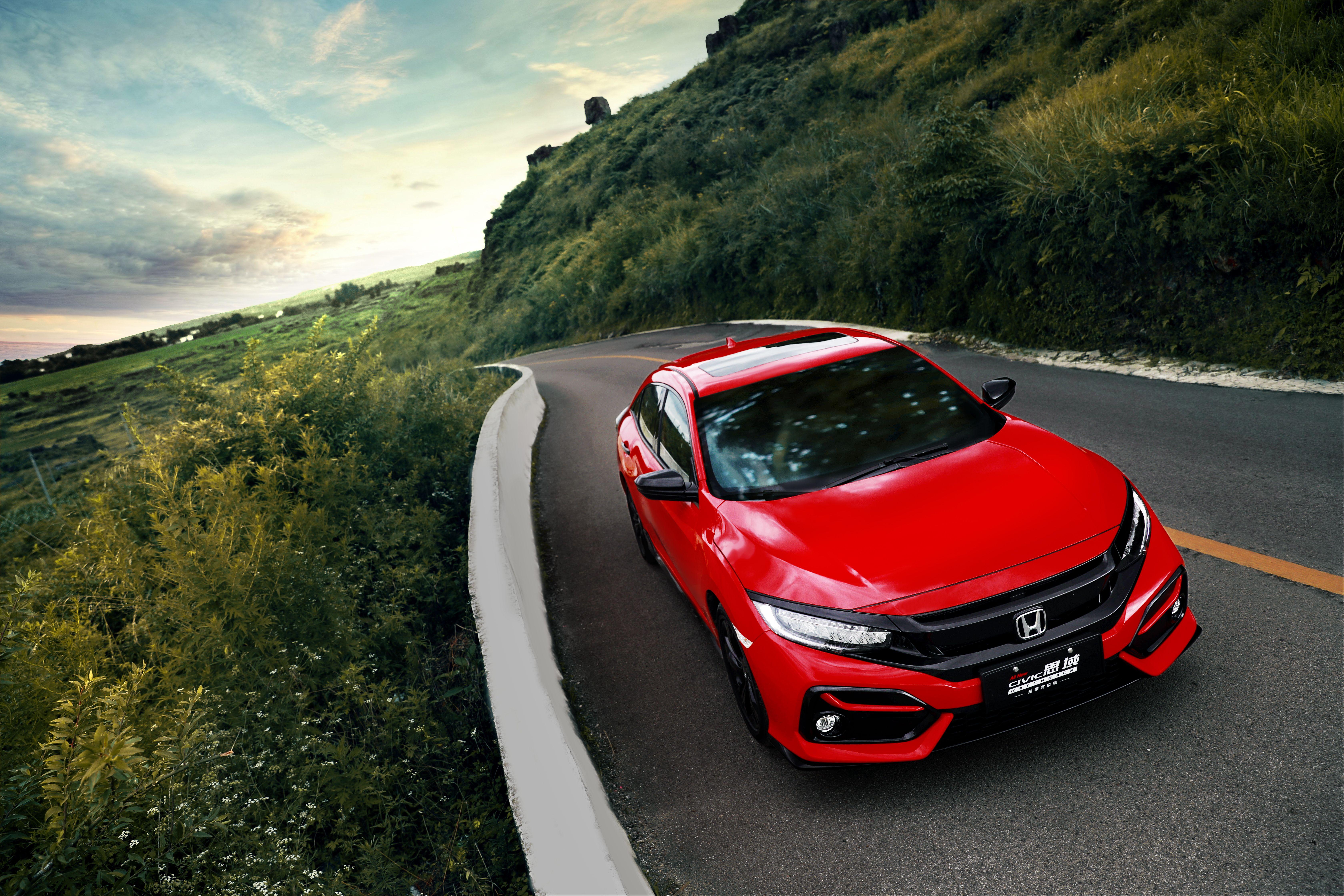 Download 2020 Honda Civic 220 Turbo Hatchback - Front HD Wallpaper 6720x4480 #1