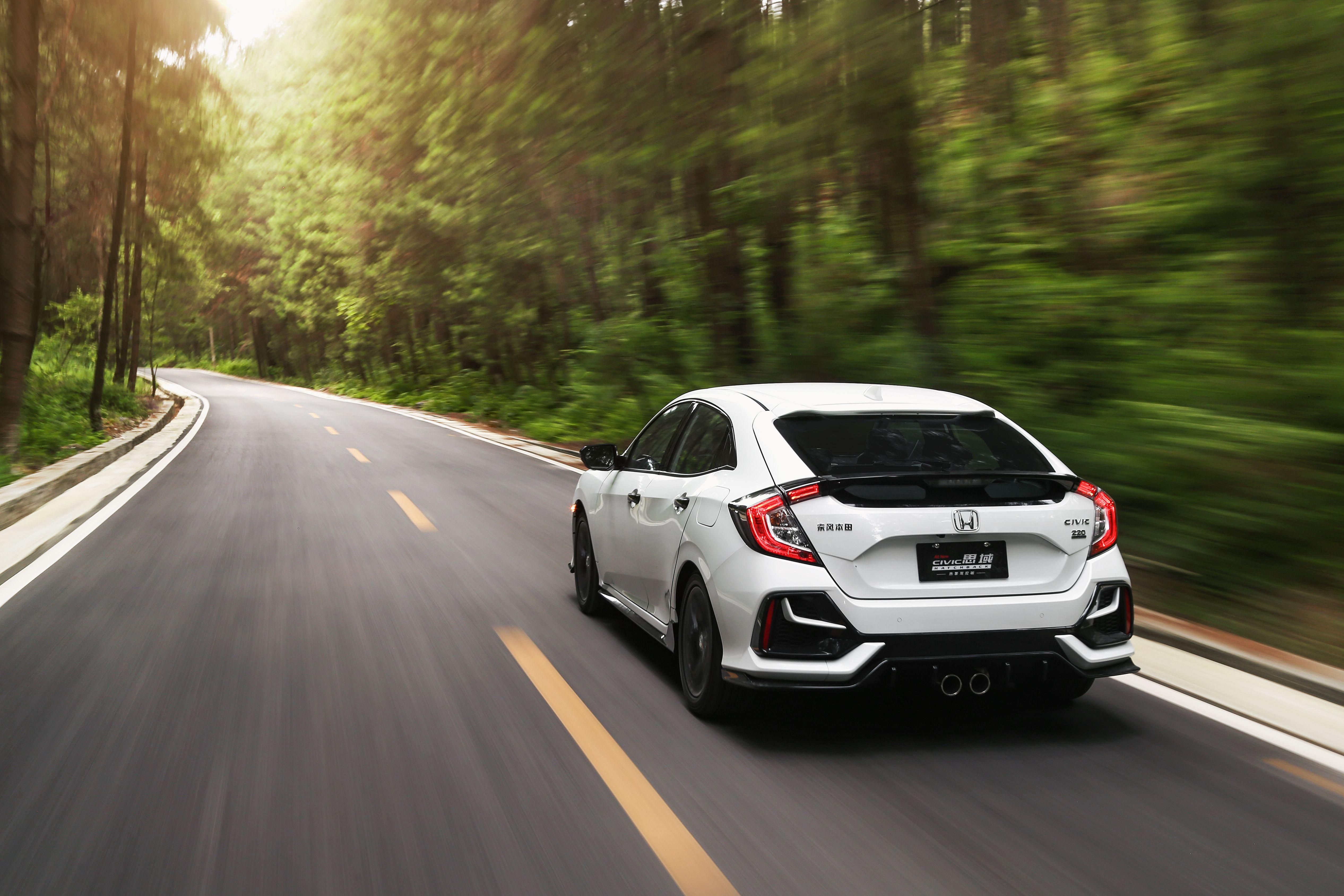 Download 2020 Honda Civic 220 Turbo Hatchback - Rear HD Wallpaper 5065x3377 #5