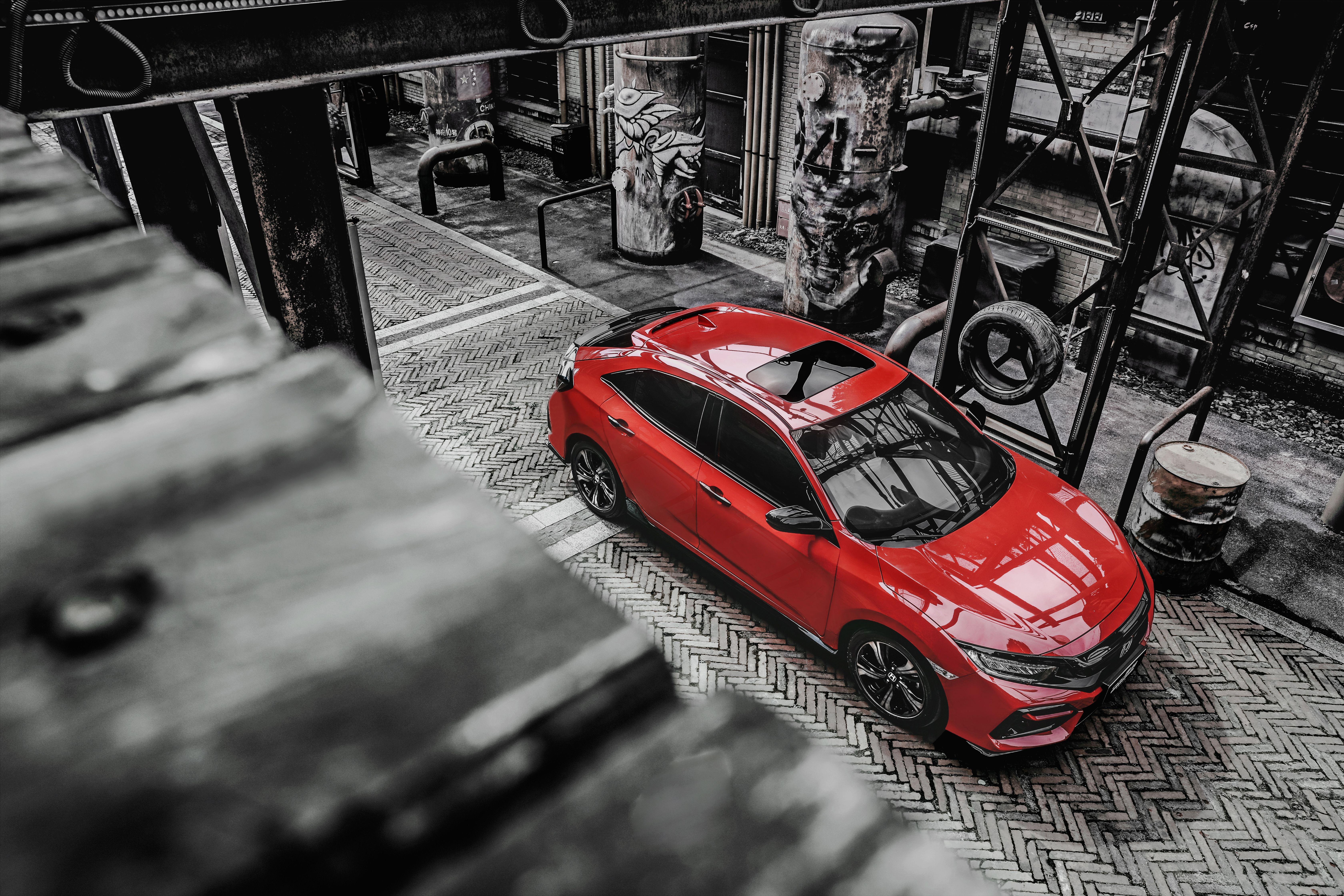 Download 2020 Honda Civic 220 Turbo Hatchback - Top HD Wallpaper 6720x4480 #7