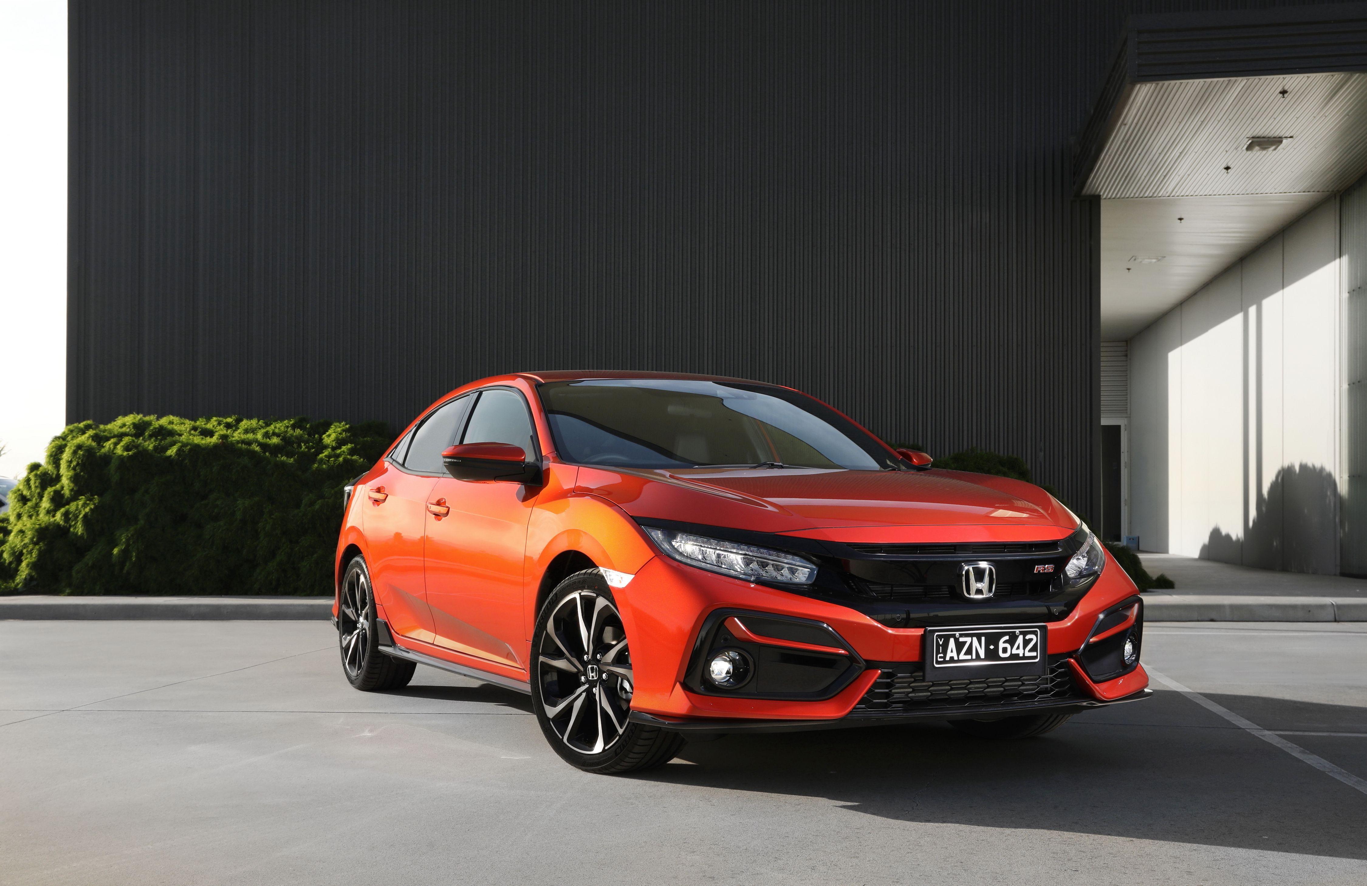 Download 2020 Honda Civic RS Hatchback [AU-spec] - Front HD Wallpaper 4500x2917 #23