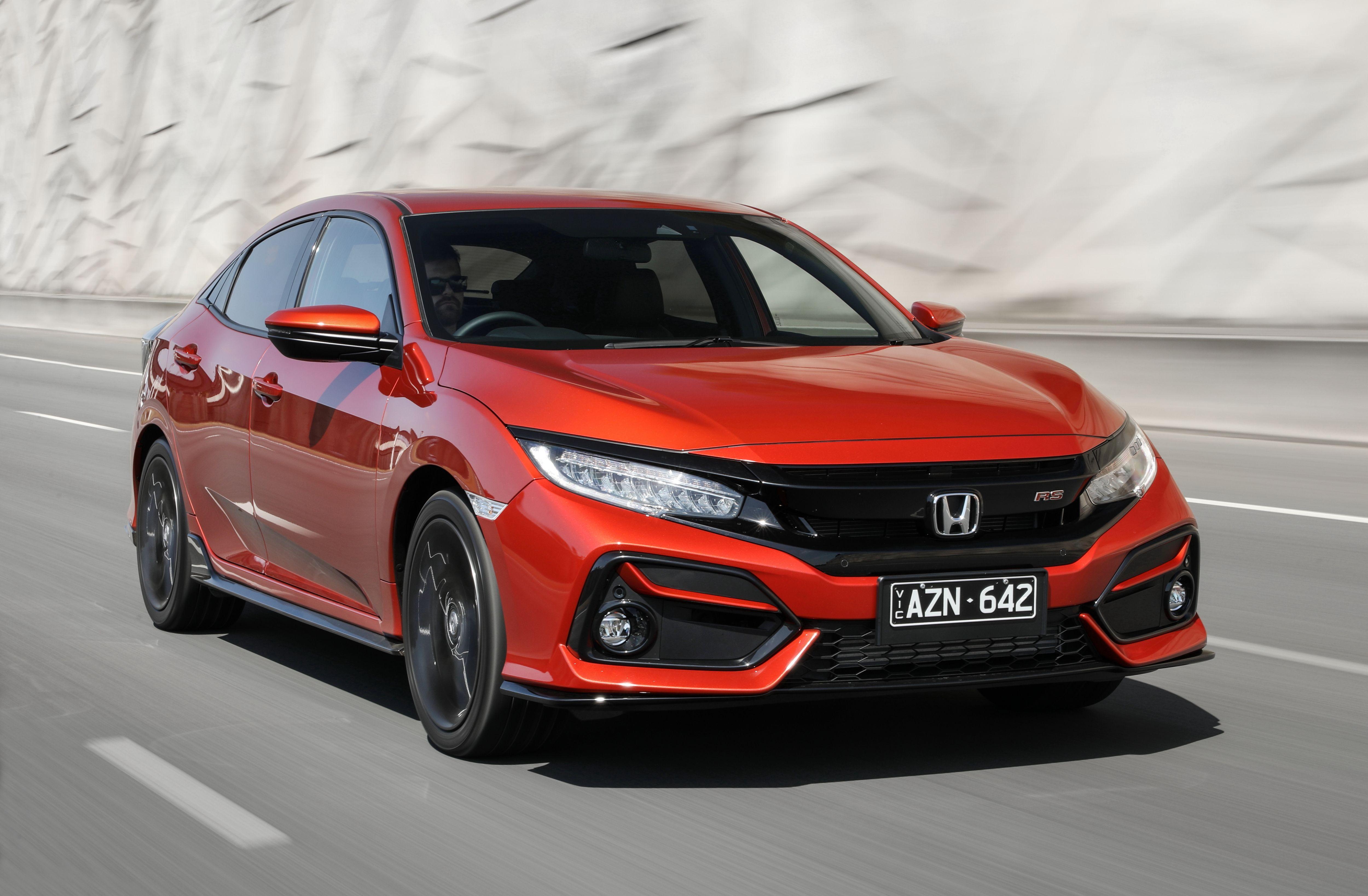 Download 2020 Honda Civic RS Hatchback [AU-spec] - Front HD Wallpaper 5000x3276 #2