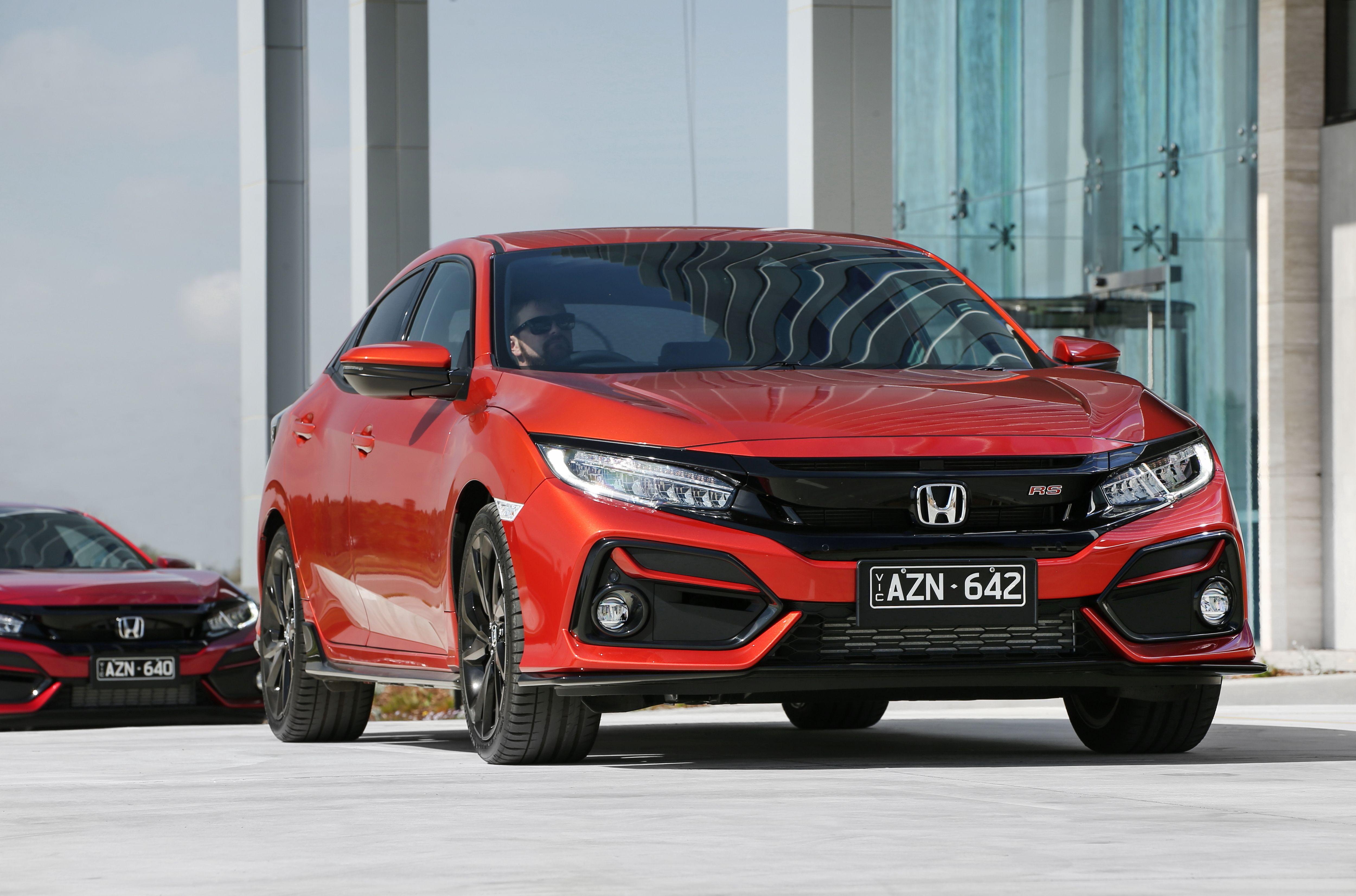 Download 2020 Honda Civic RS Hatchback [AU-spec] - Front HD Wallpaper 5000x3304 #12