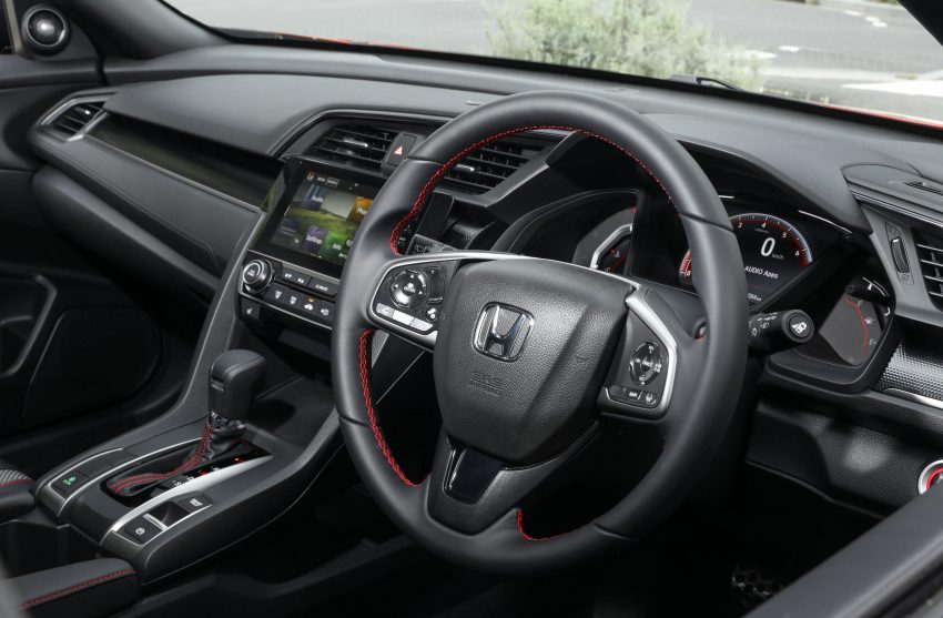 2020 Honda Civic RS Hatchback [AU-spec] - Interior, Steering Wheel Wallpaper 850x557 #40