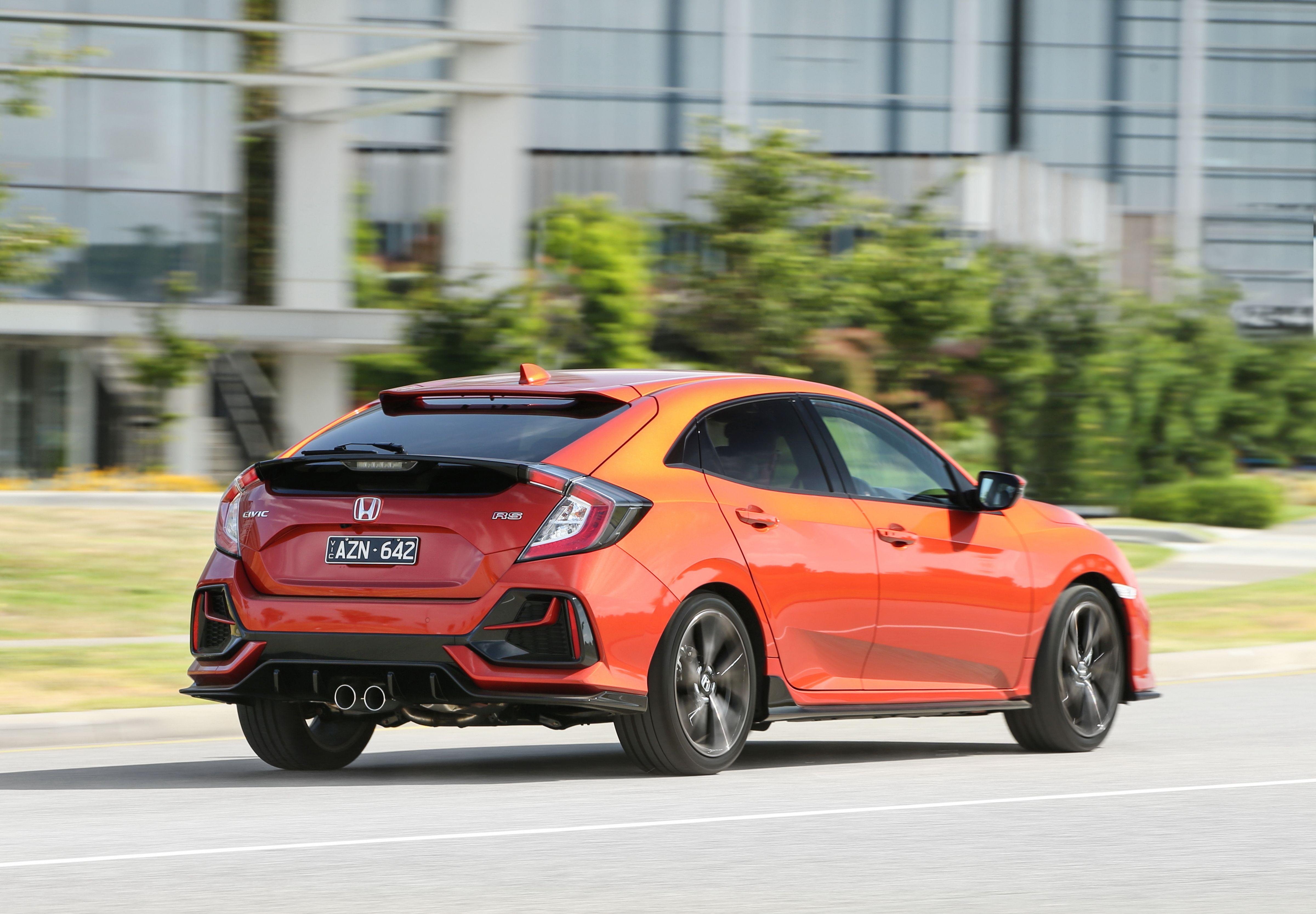 Download 2020 Honda Civic RS Hatchback [AU-spec] - Rear Three-Quarter HD Wallpaper 4801x3334 #8