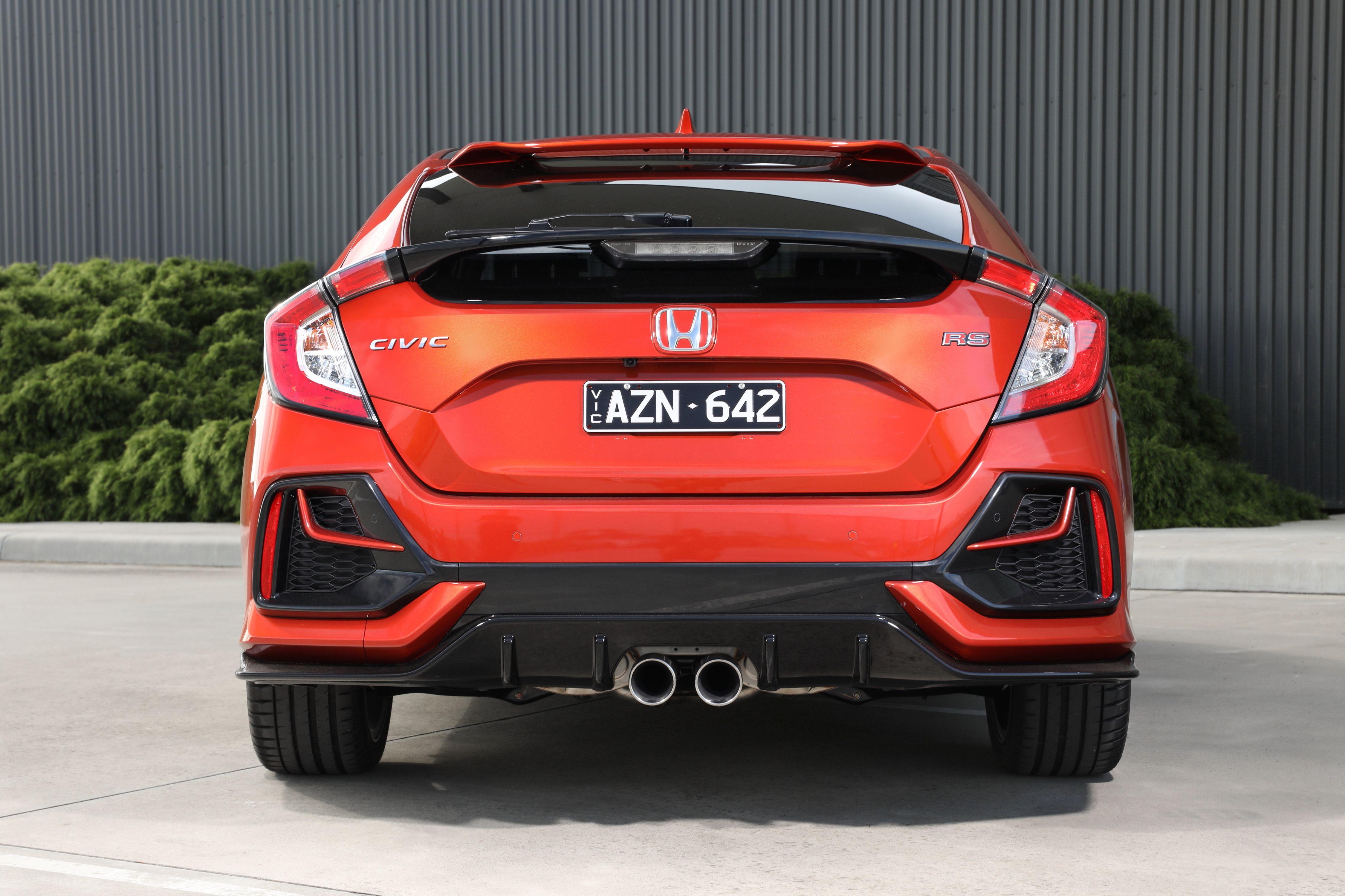 Download 2020 Honda Civic RS Hatchback [AU-spec] - Rear HD Wallpaper 4500x3001 #26