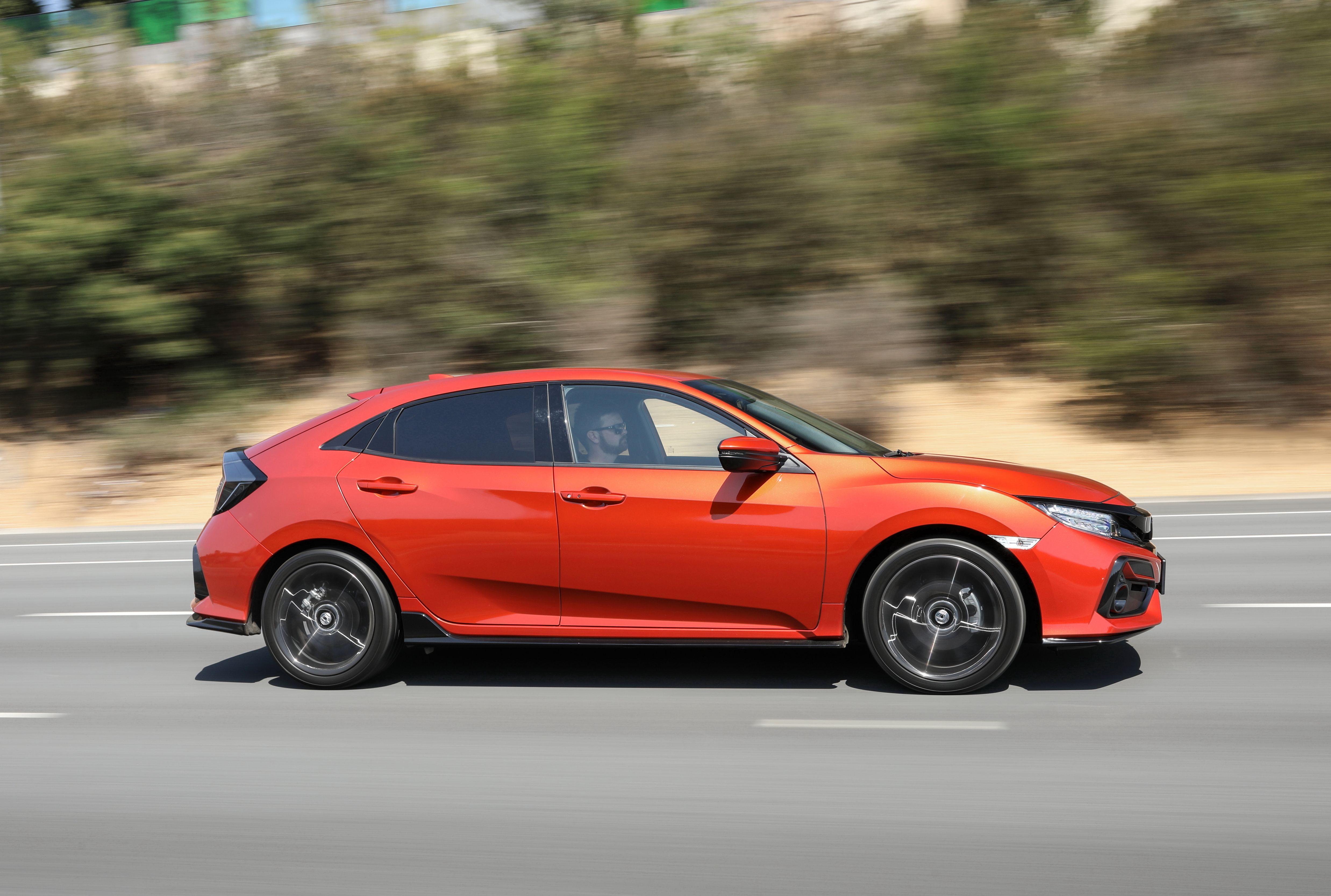 Download 2020 Honda Civic RS Hatchback [AU-spec] - Side HD Wallpaper 4951x3334 #9