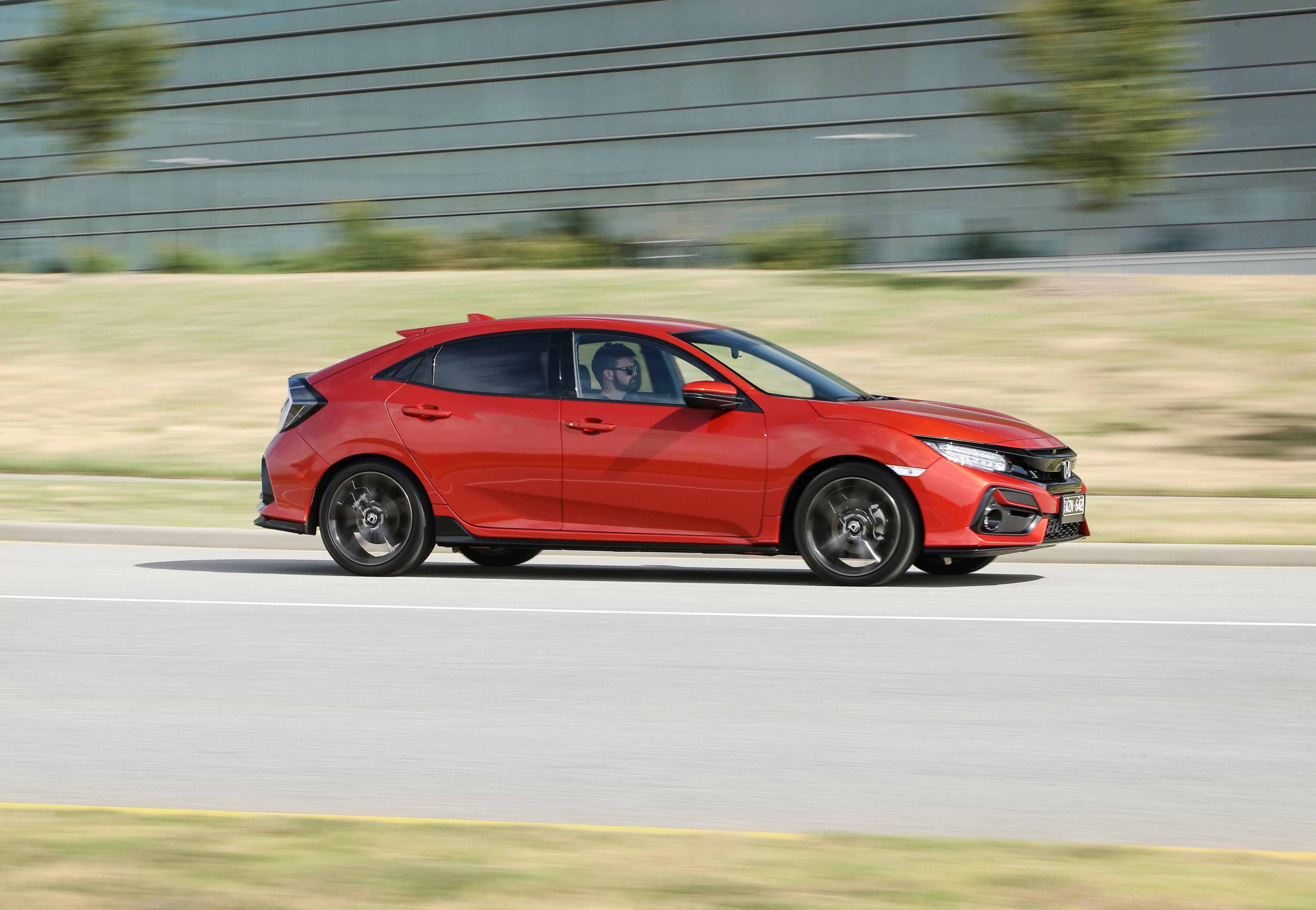 Download 2020 Honda Civic RS Hatchback [AU-spec] - Side HD Wallpaper 4341x3001 #10