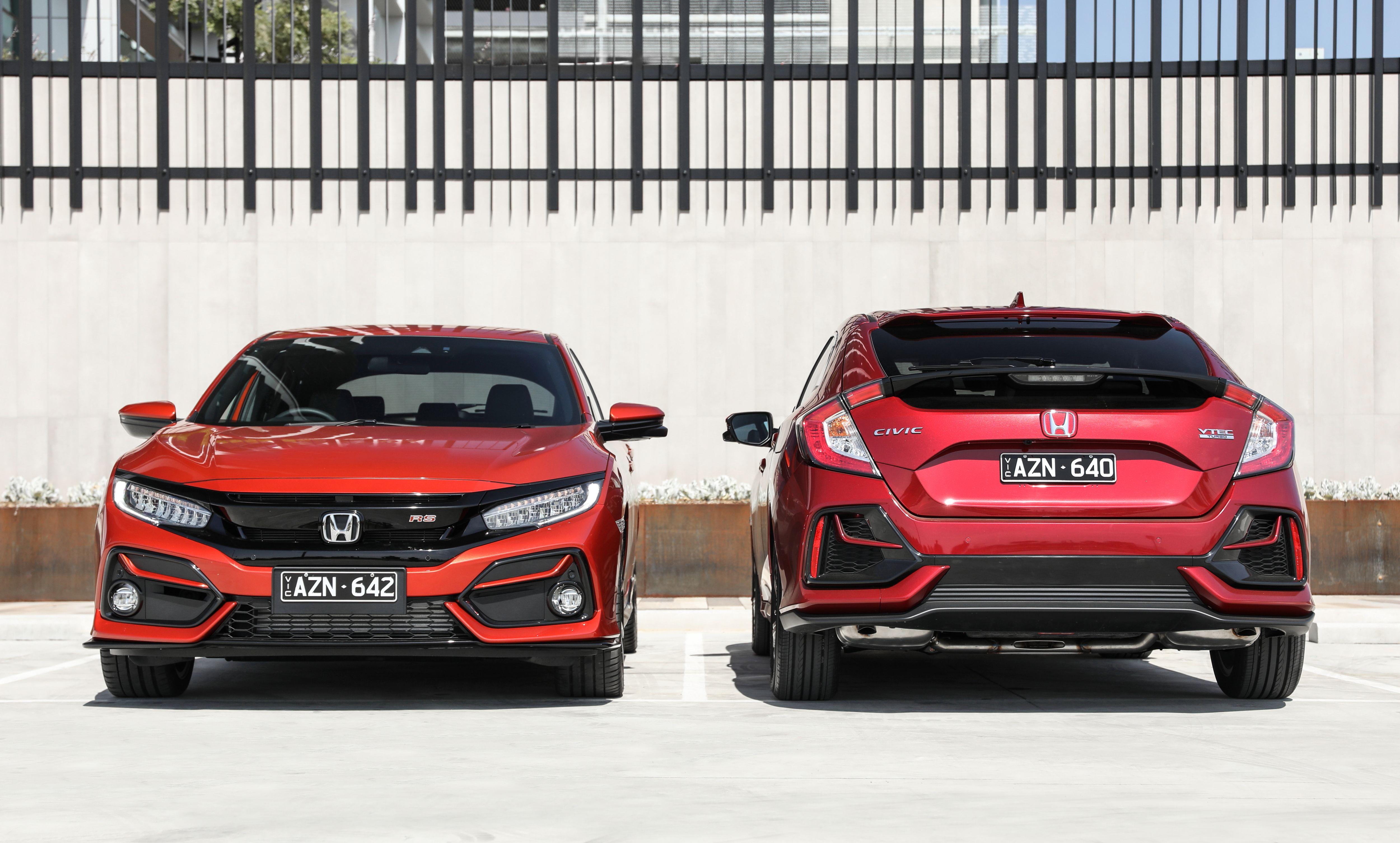 Download 2020 Honda Civic RS Hatchback [AU-spec] HD Wallpaper 5000x3009 #21