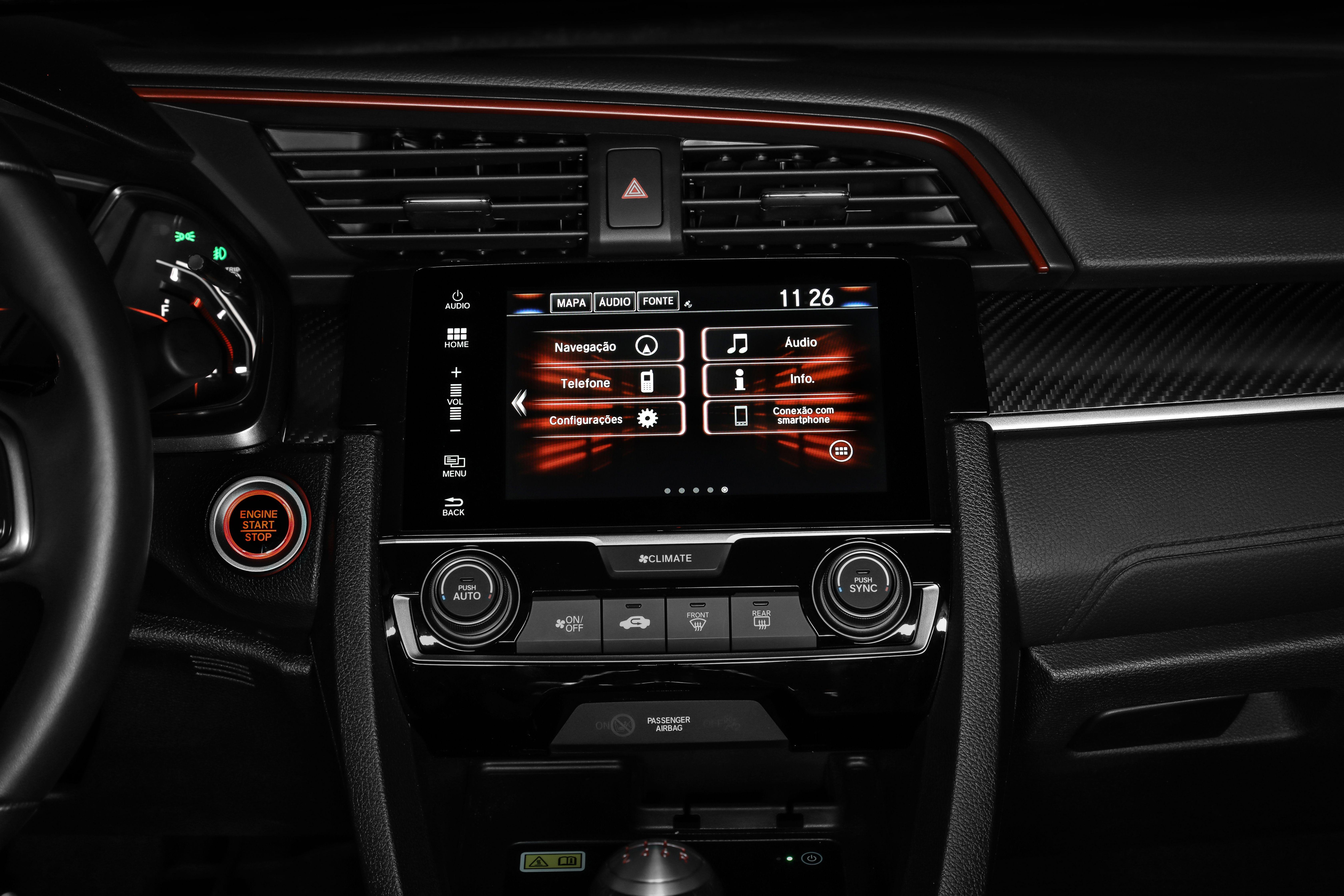 Download 2020 Honda Civic Si Coupe - Central Console HD Wallpaper 6720x4480 #41