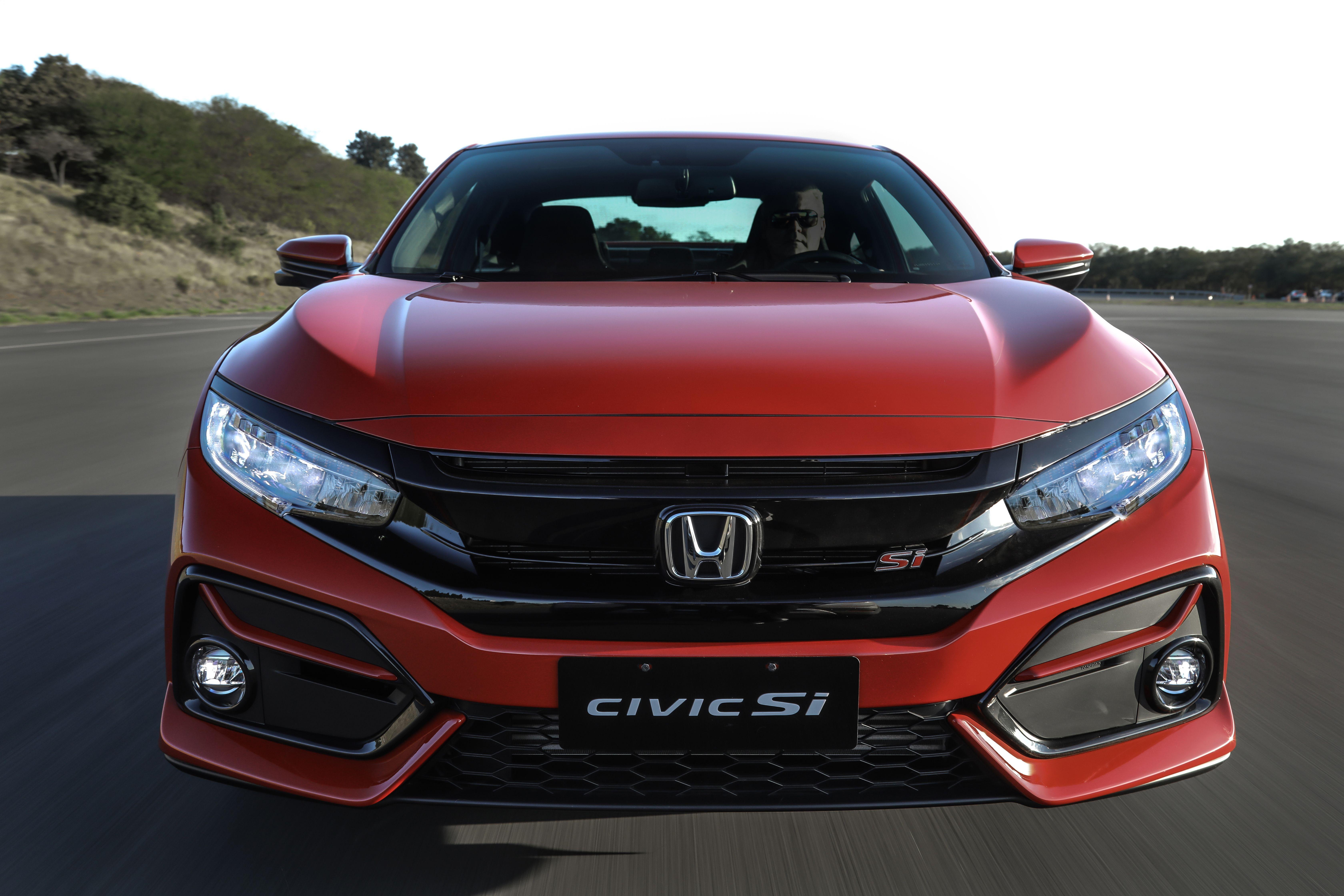 Download 2020 Honda Civic Si Coupe - Front HD Wallpaper 6720x4480 #15