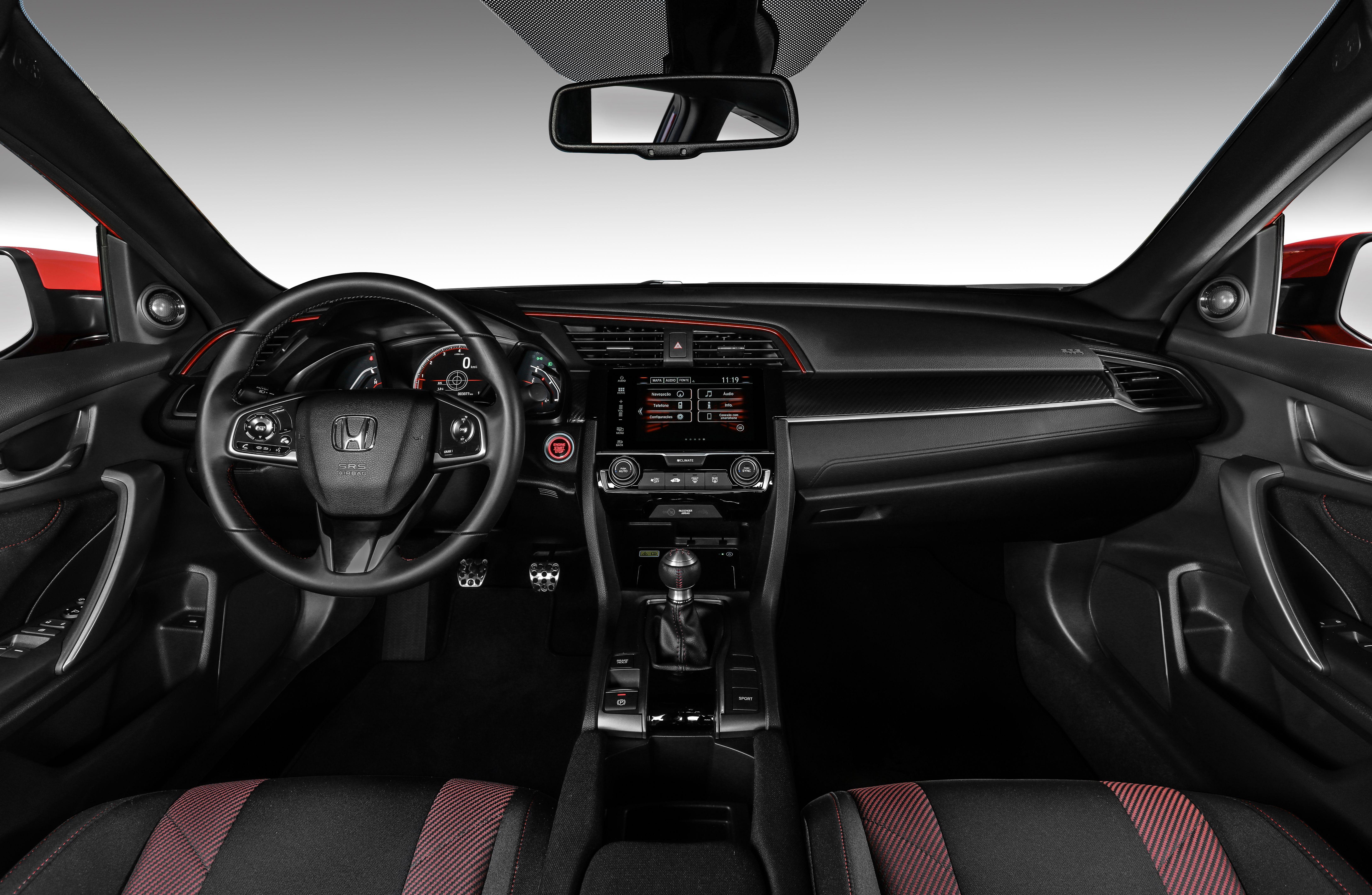 Download 2020 Honda Civic Si Coupe - Interior, Cockpit HD Wallpaper 6620x4317 #42