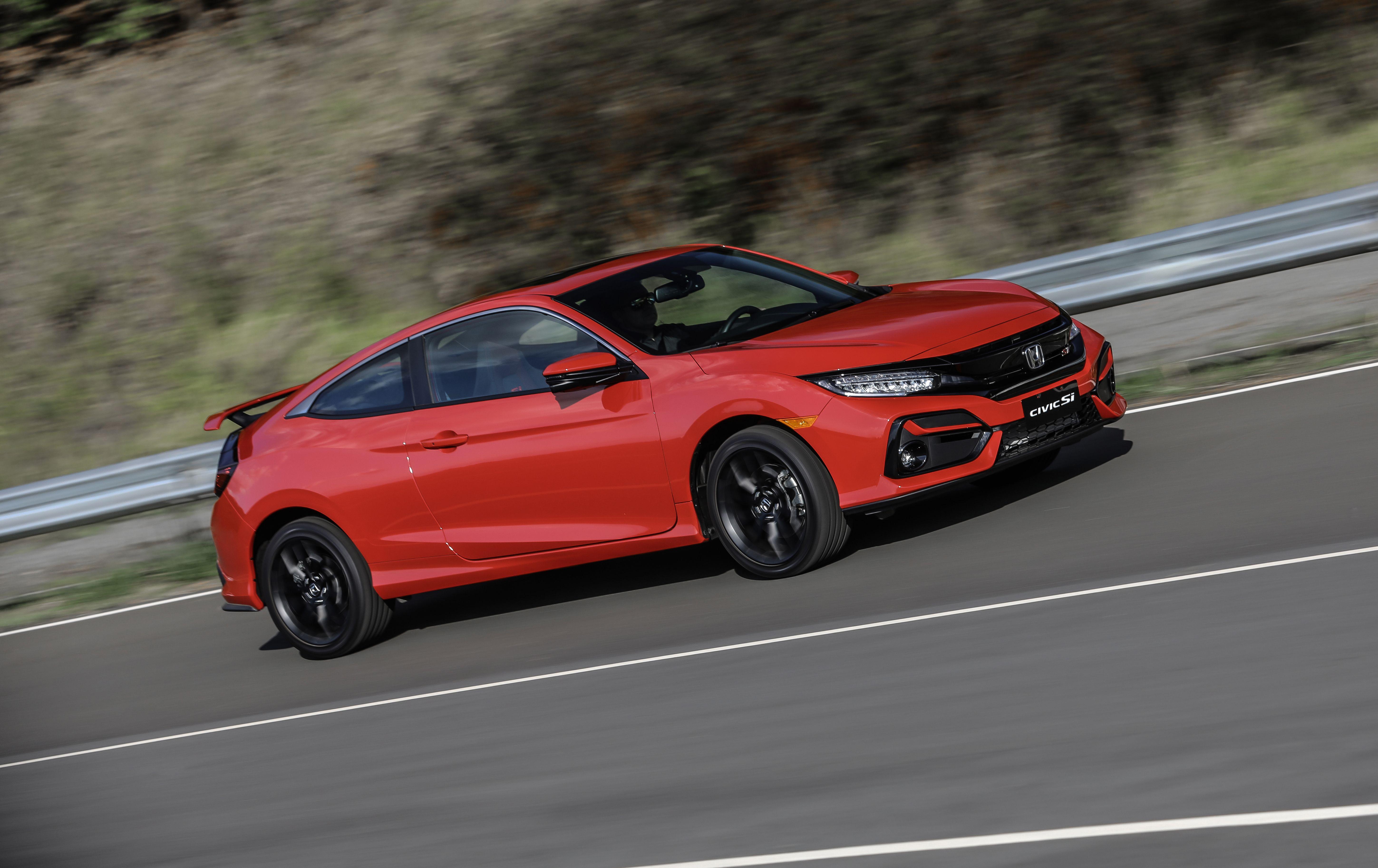 Download 2020 Honda Civic Si Coupe - Side HD Wallpaper 5796x3652 #11