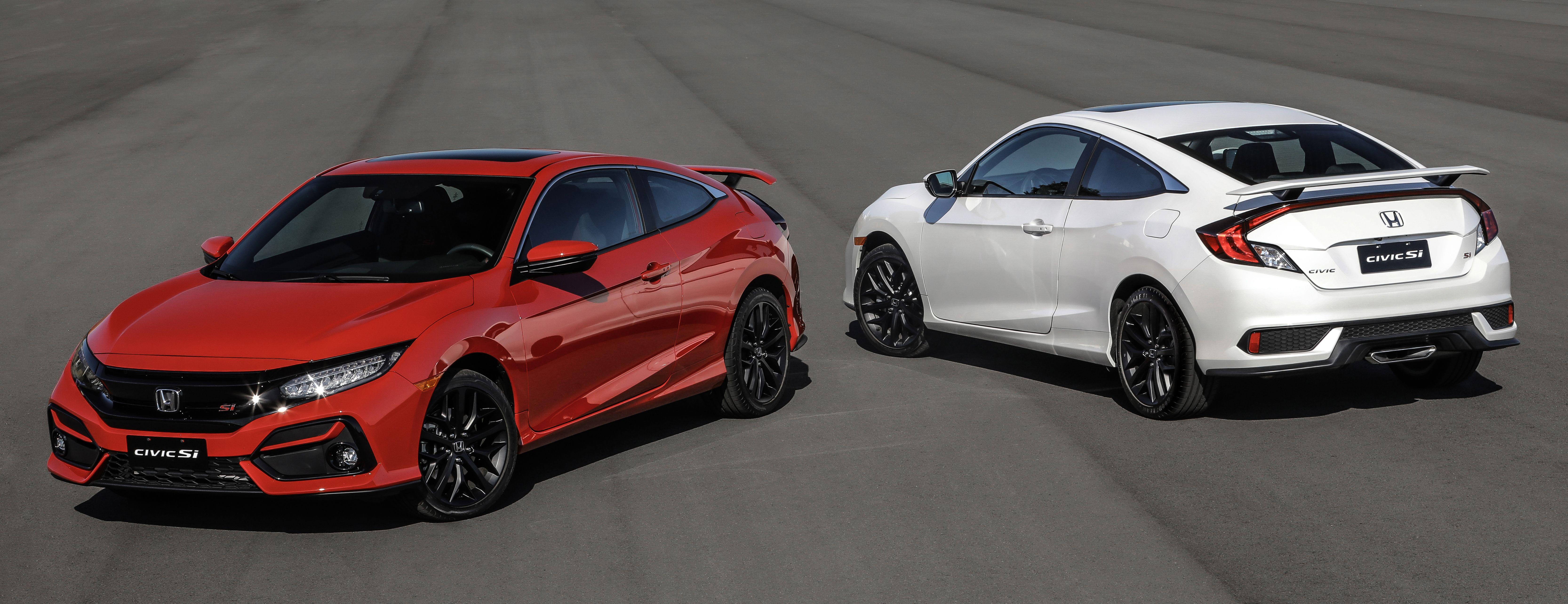 Download 2020 Honda Civic Si Coupe HD Wallpaper 6665x2568 #21