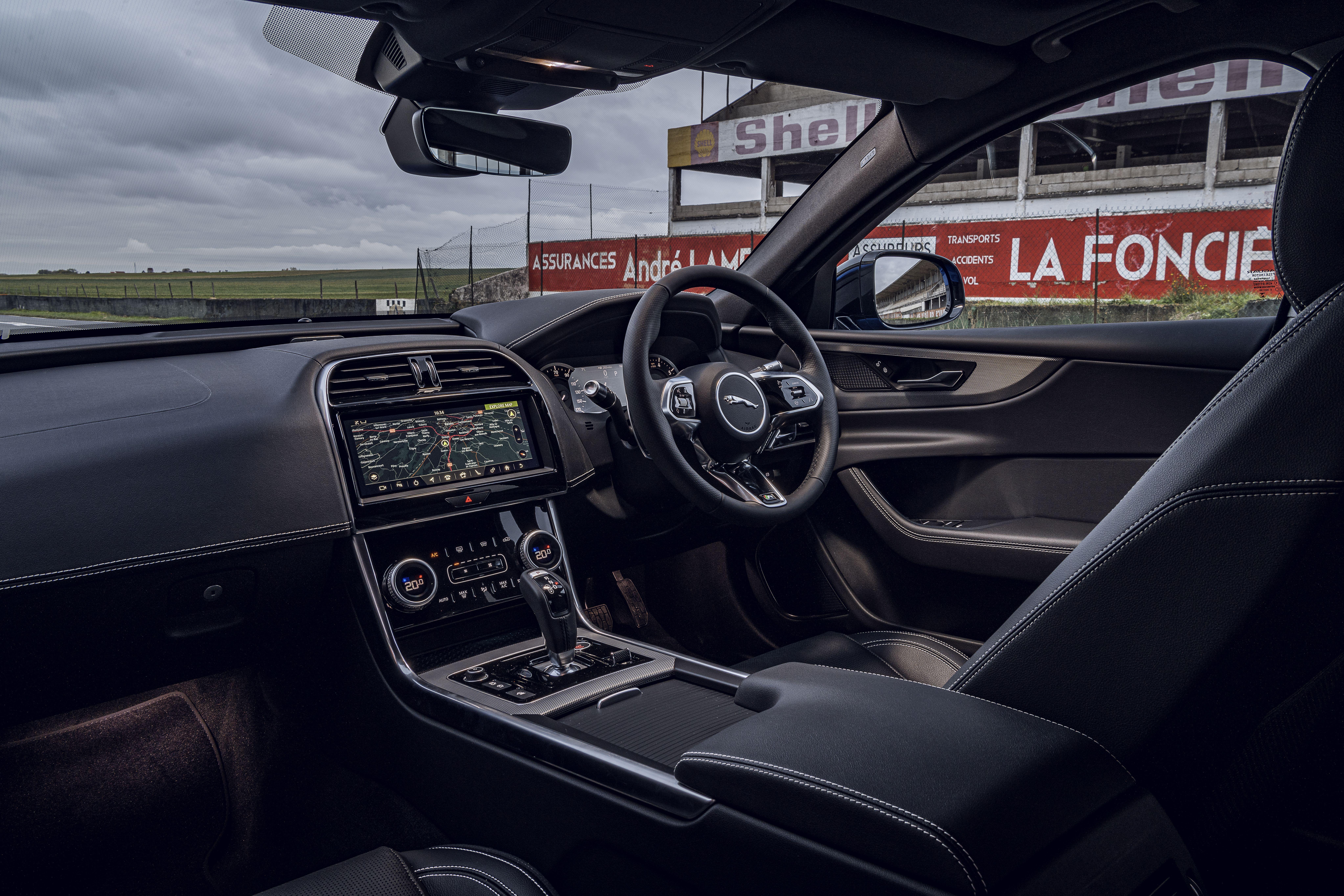 Download 2020 Jaguar XE R-Dynamic Reims Edition - Interior HD Wallpaper 8183x5455 #80