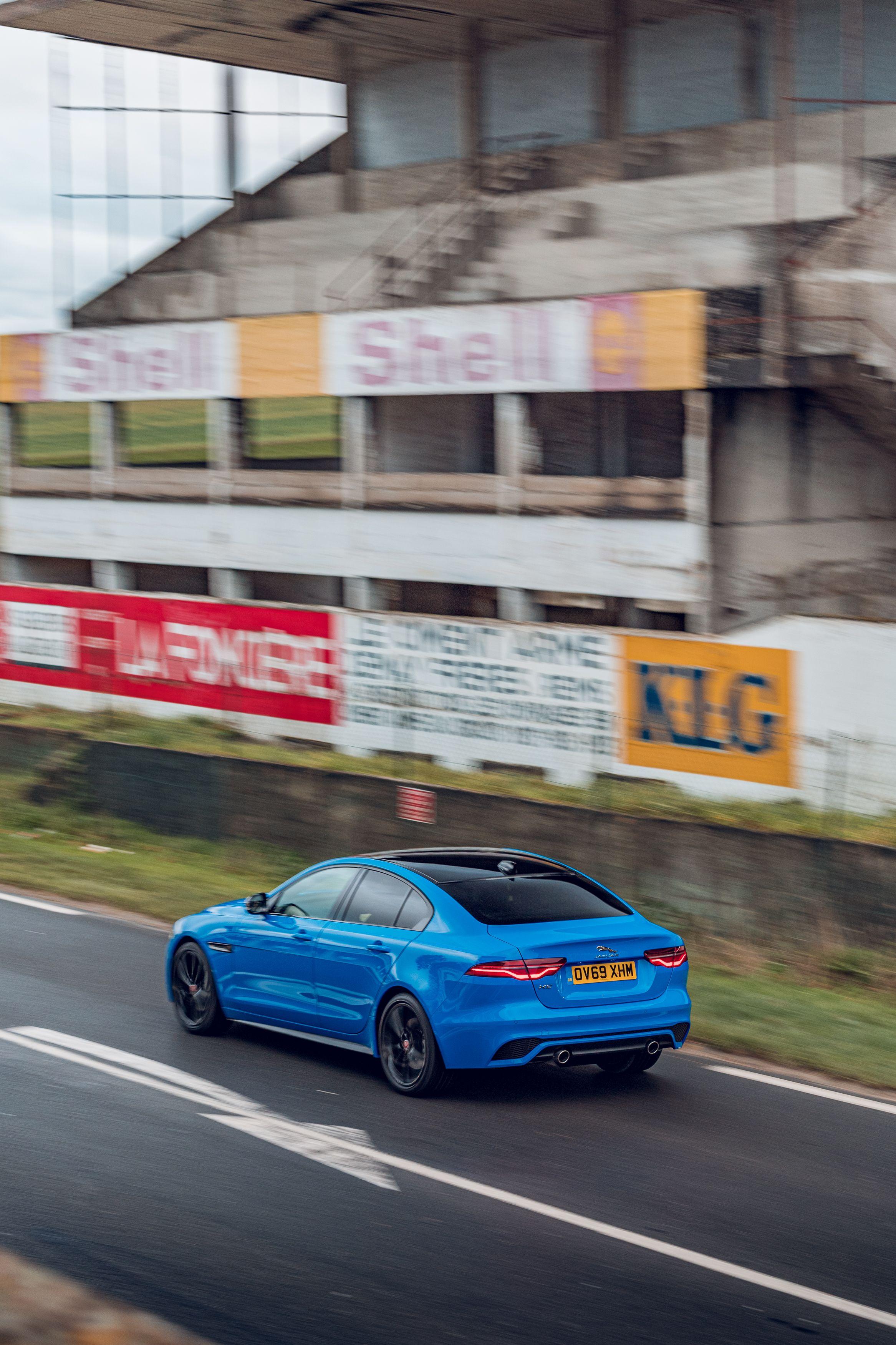 Download 2020 Jaguar XE R-Dynamic Reims Edition - Rear Three-Quarter HD Phone Wallpaper 2333x3500 #28