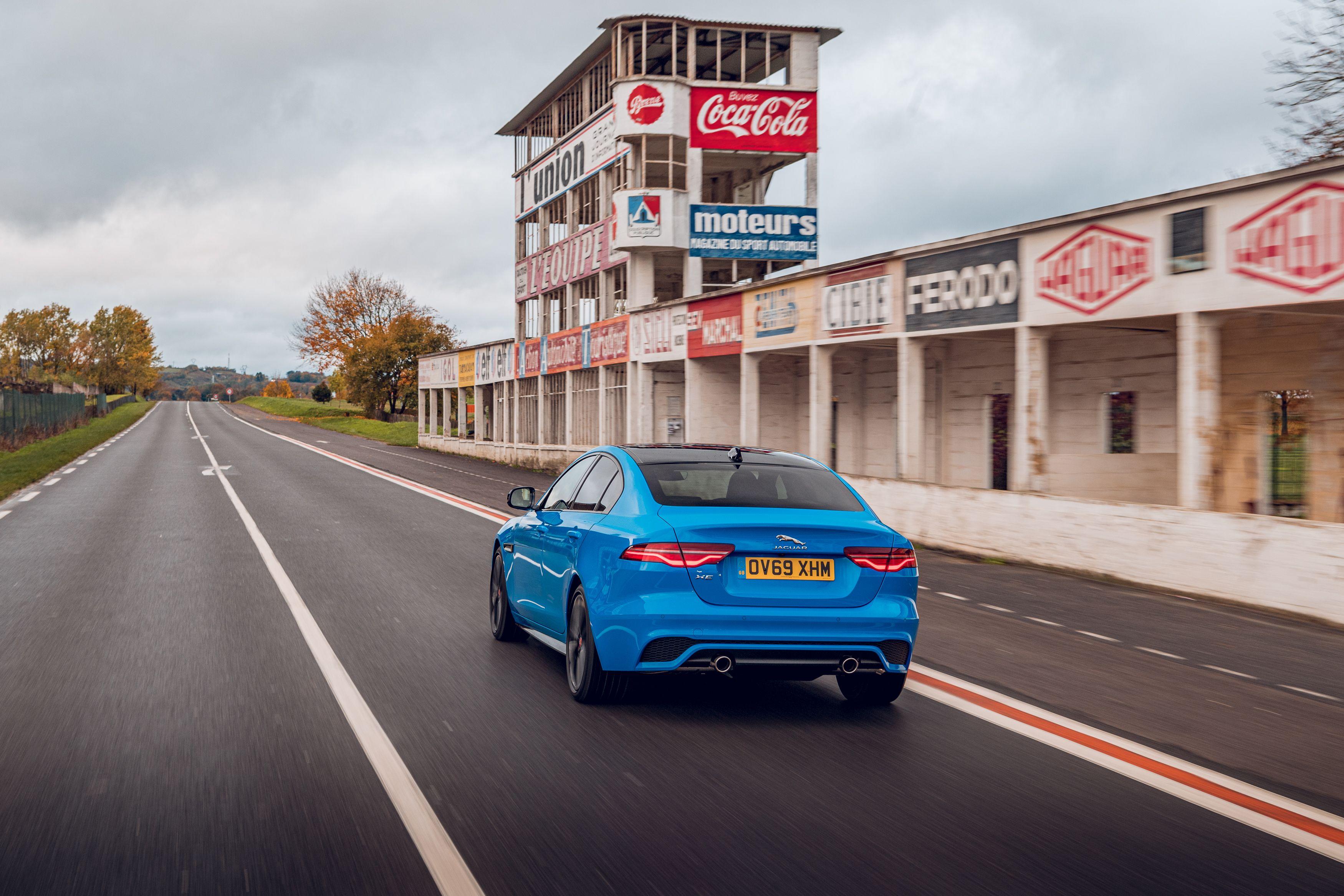 Download 2020 Jaguar XE R-Dynamic Reims Edition - Rear HD Wallpaper 3500x2333 #29