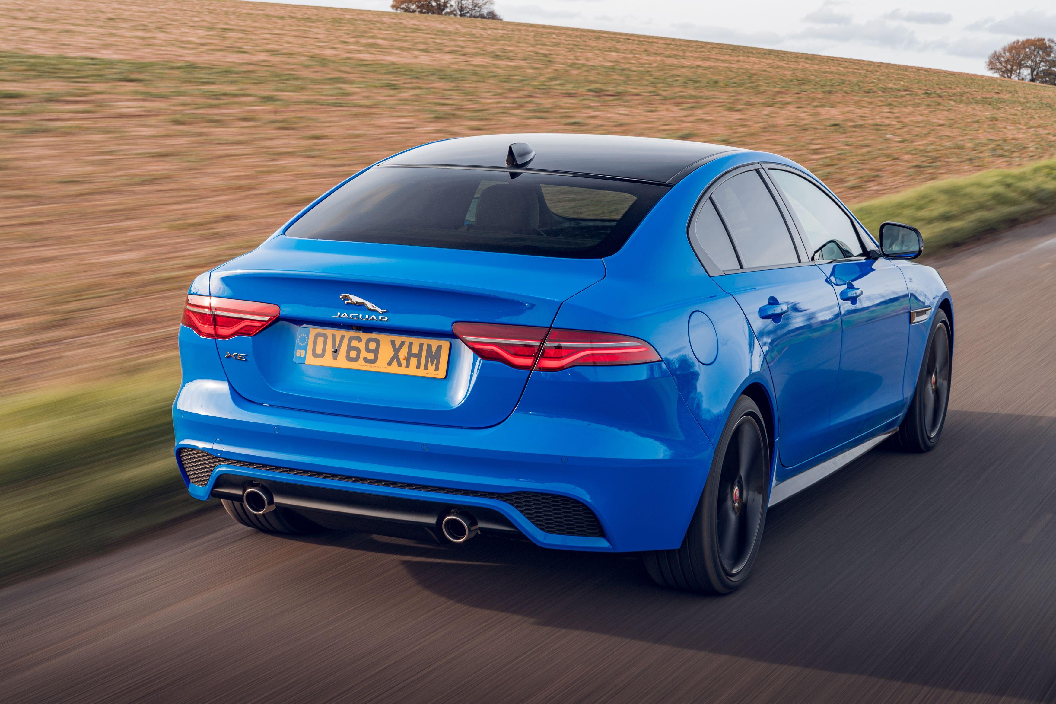 Download 2020 Jaguar XE R-Dynamic Reims Edition - Rear HD Wallpaper 3500x2333 #8