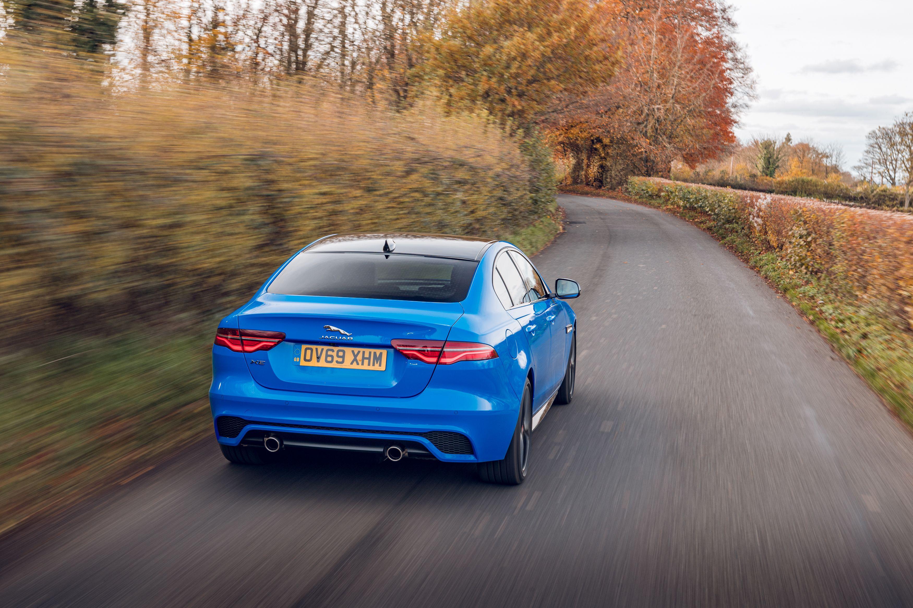 Download 2020 Jaguar XE R-Dynamic Reims Edition - Rear HD Wallpaper 3500x2333 #14