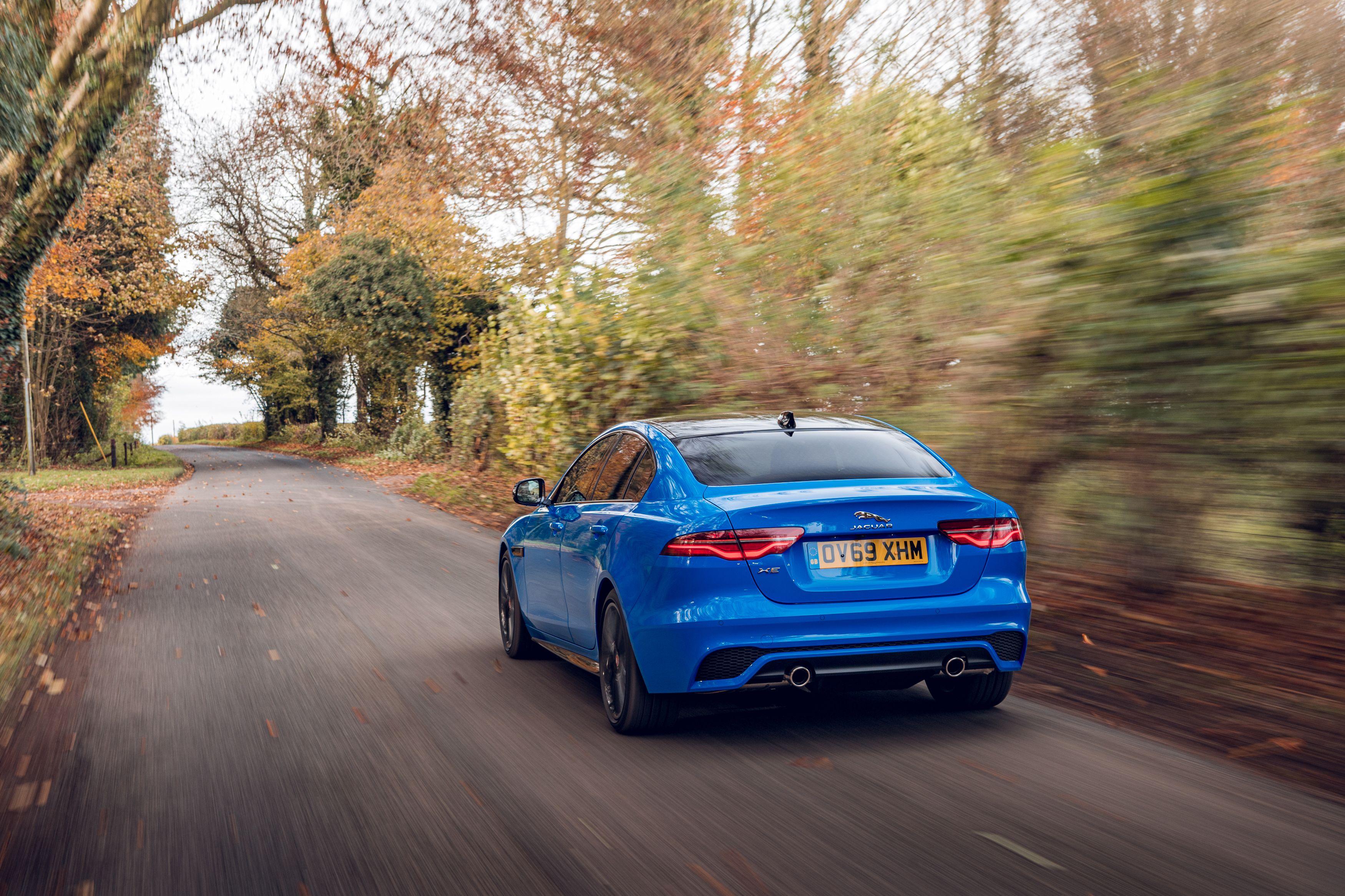 Download 2020 Jaguar XE R-Dynamic Reims Edition - Rear HD Wallpaper 3500x2333 #15