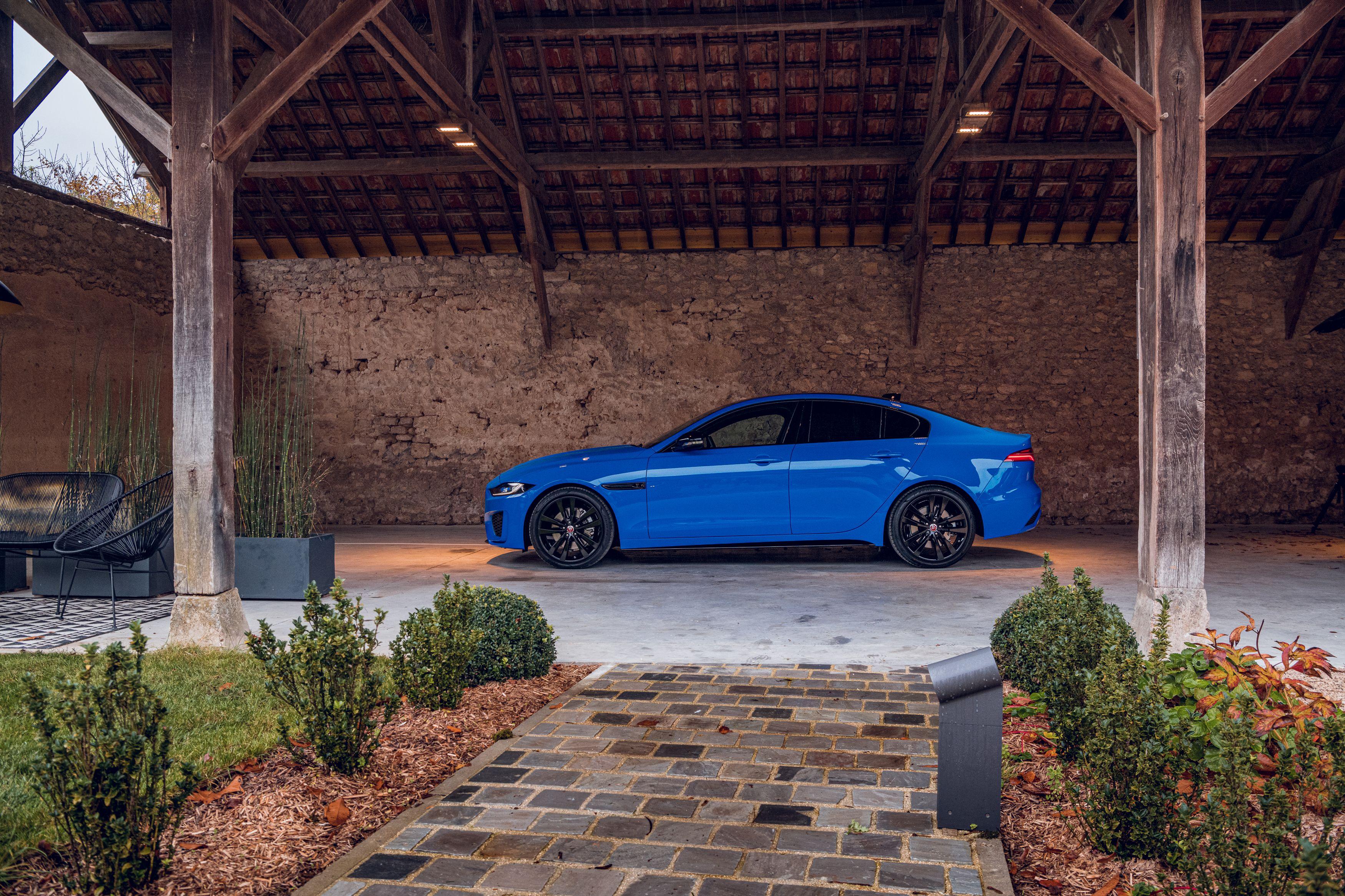 Download 2020 Jaguar XE R-Dynamic Reims Edition - Side HD Wallpaper 3500x2333 #43