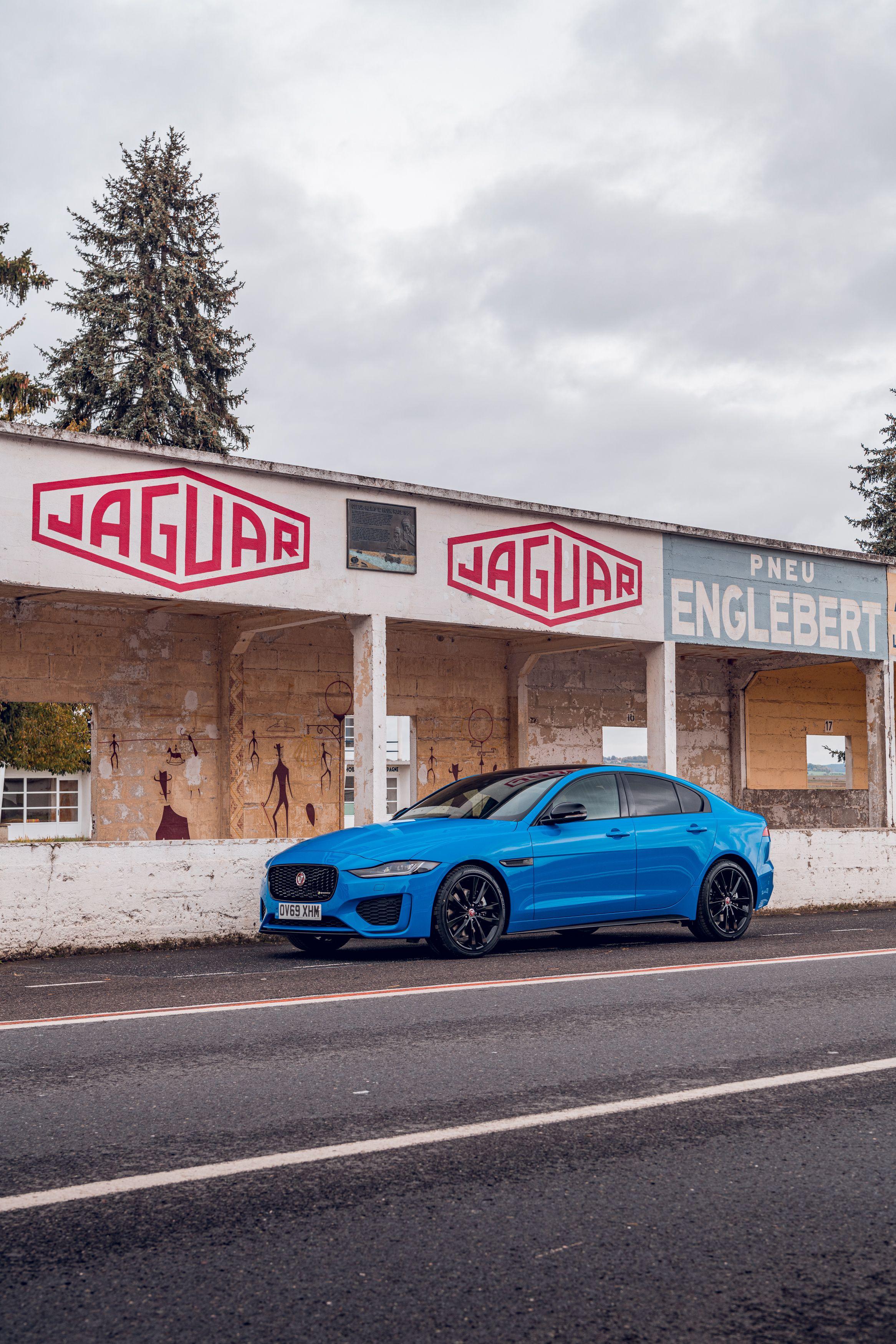 Download 2020 Jaguar XE R-Dynamic Reims Edition - Side HD Phone Wallpaper 2333x3500 #31