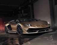 2020 Lamborghini Aventador SVJ Roadster - Front Three-Quarter Wallpaper 190x150