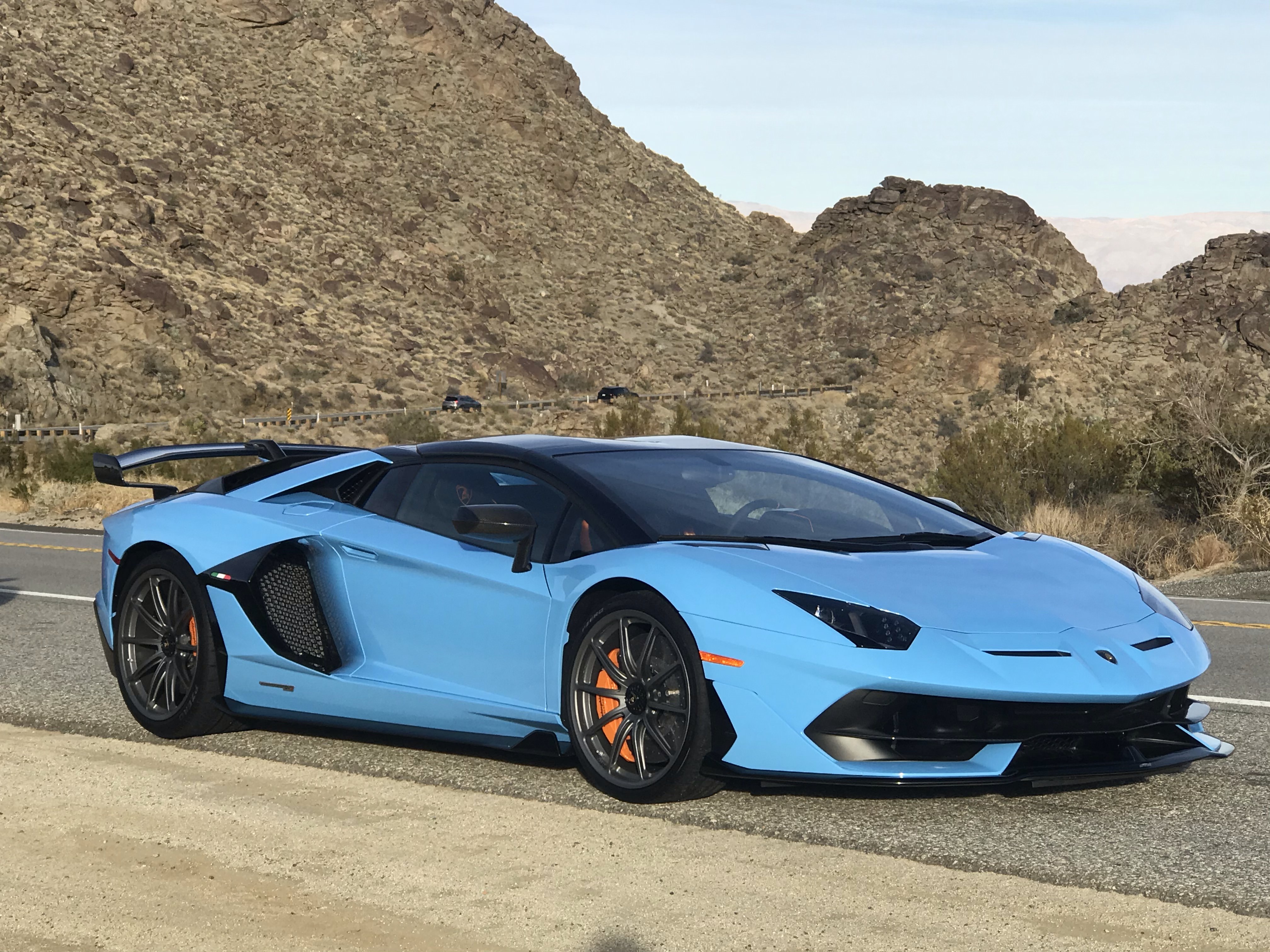 Download 2020 Lamborghini Aventador SVJ Roadster - Front Three-Quarter HD Wallpaper 4032x3024 #42