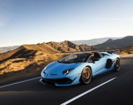 2020 Lamborghini Aventador SVJ Roadster - Front Three-Quarter Wallpaper 190x150