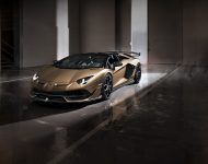 2020 Lamborghini Aventador SVJ Roadster - Front Three-Quarter Wallpaper 190x150