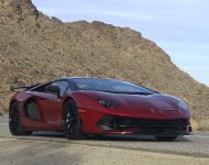 2020 Lamborghini Aventador SVJ Roadster - Front Three-Quarter Wallpaper 190x150