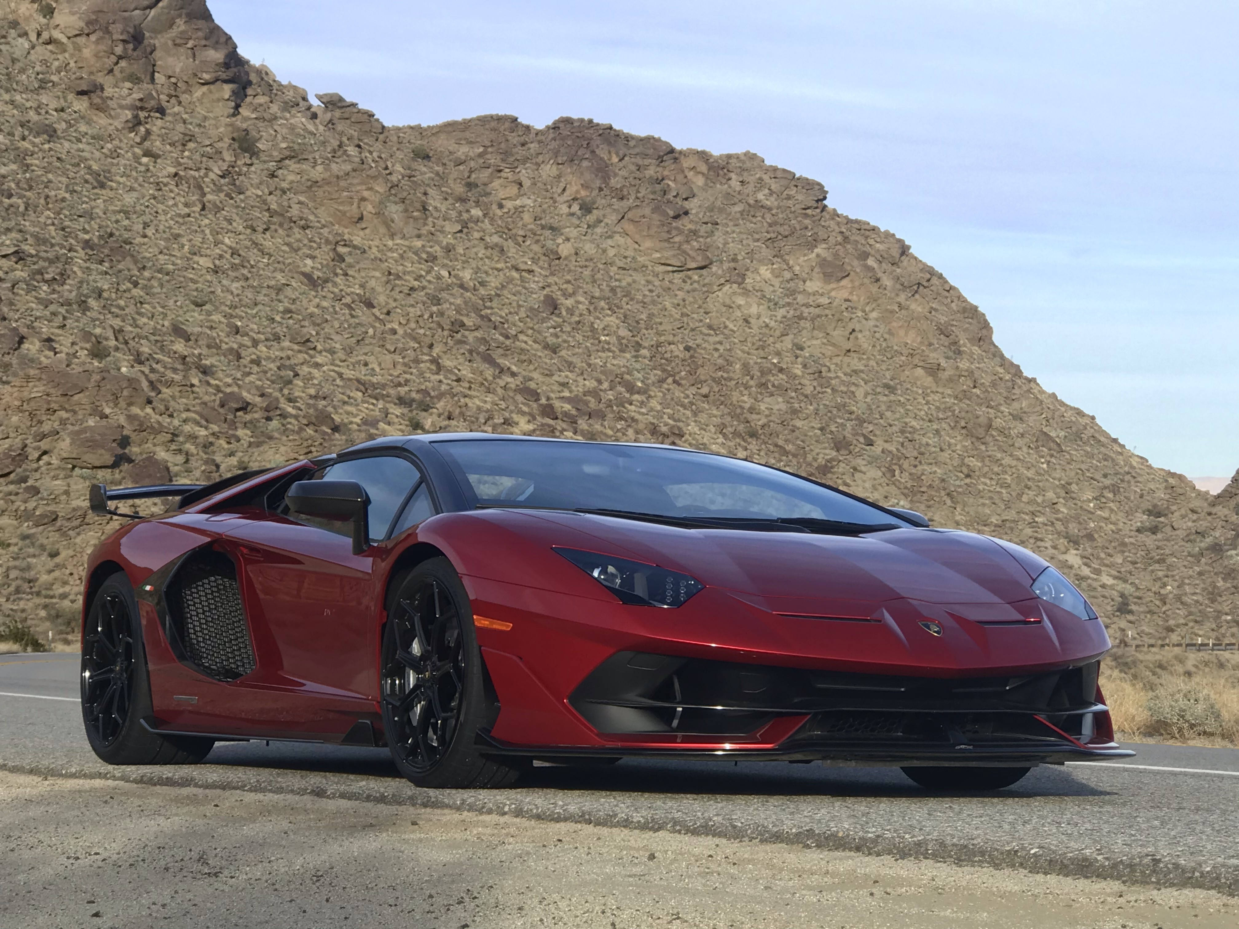 Download 2020 Lamborghini Aventador SVJ Roadster - Front Three-Quarter HD Wallpaper 4032x3024 #64