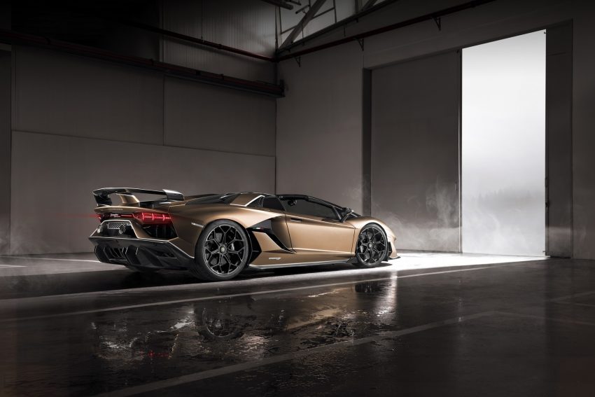 2020 Lamborghini Aventador SVJ Roadster - Rear Three-Quarter Wallpaper 850x567 #74