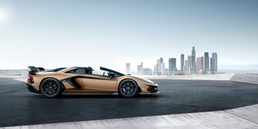 2020 Lamborghini Aventador SVJ Roadster - Side Wallpaper 850x425 #67