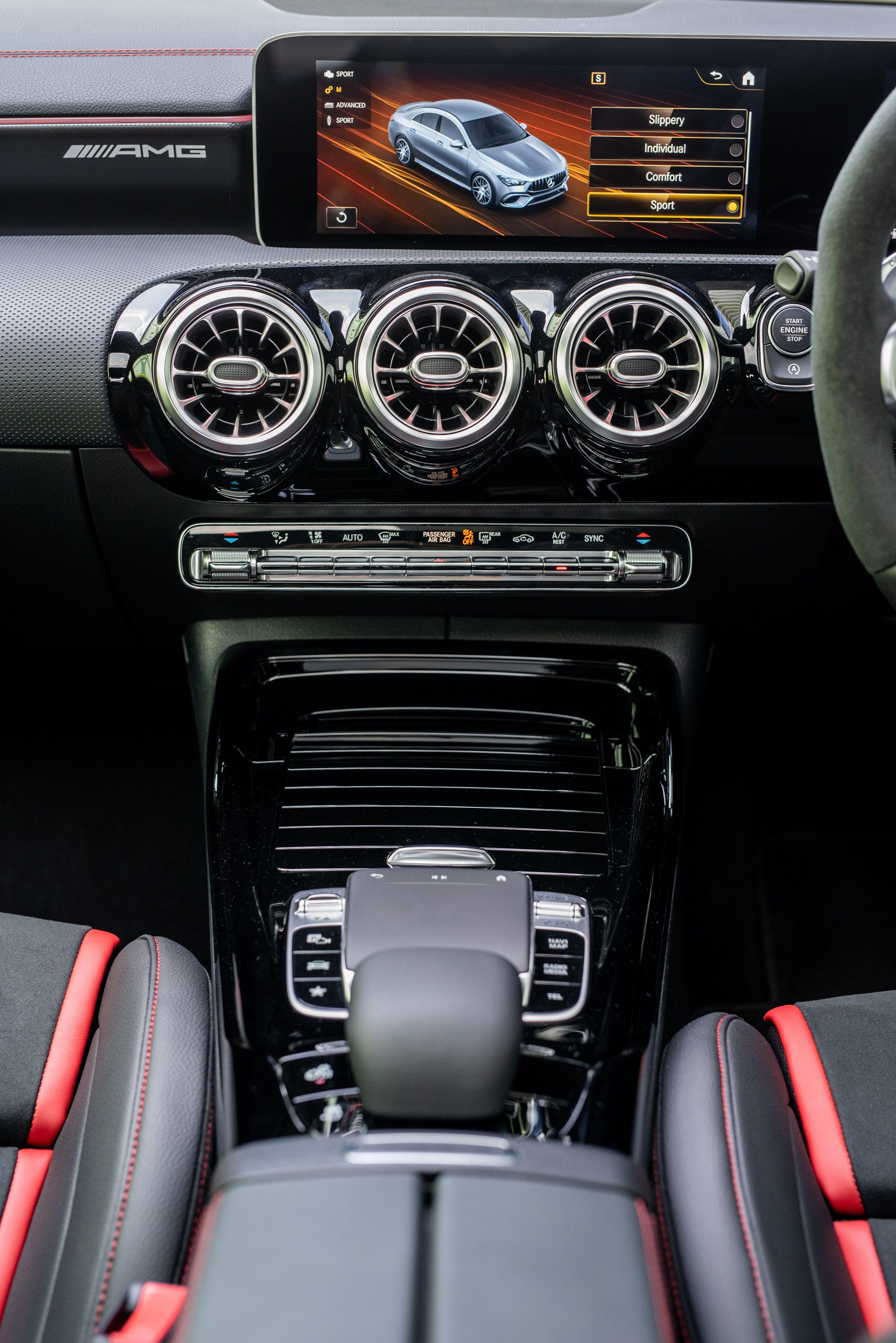 Download 2020 Mercedes-AMG CLA45 S 4Matic+ - Central Console HD Phone Wallpaper 3827x5733 #38