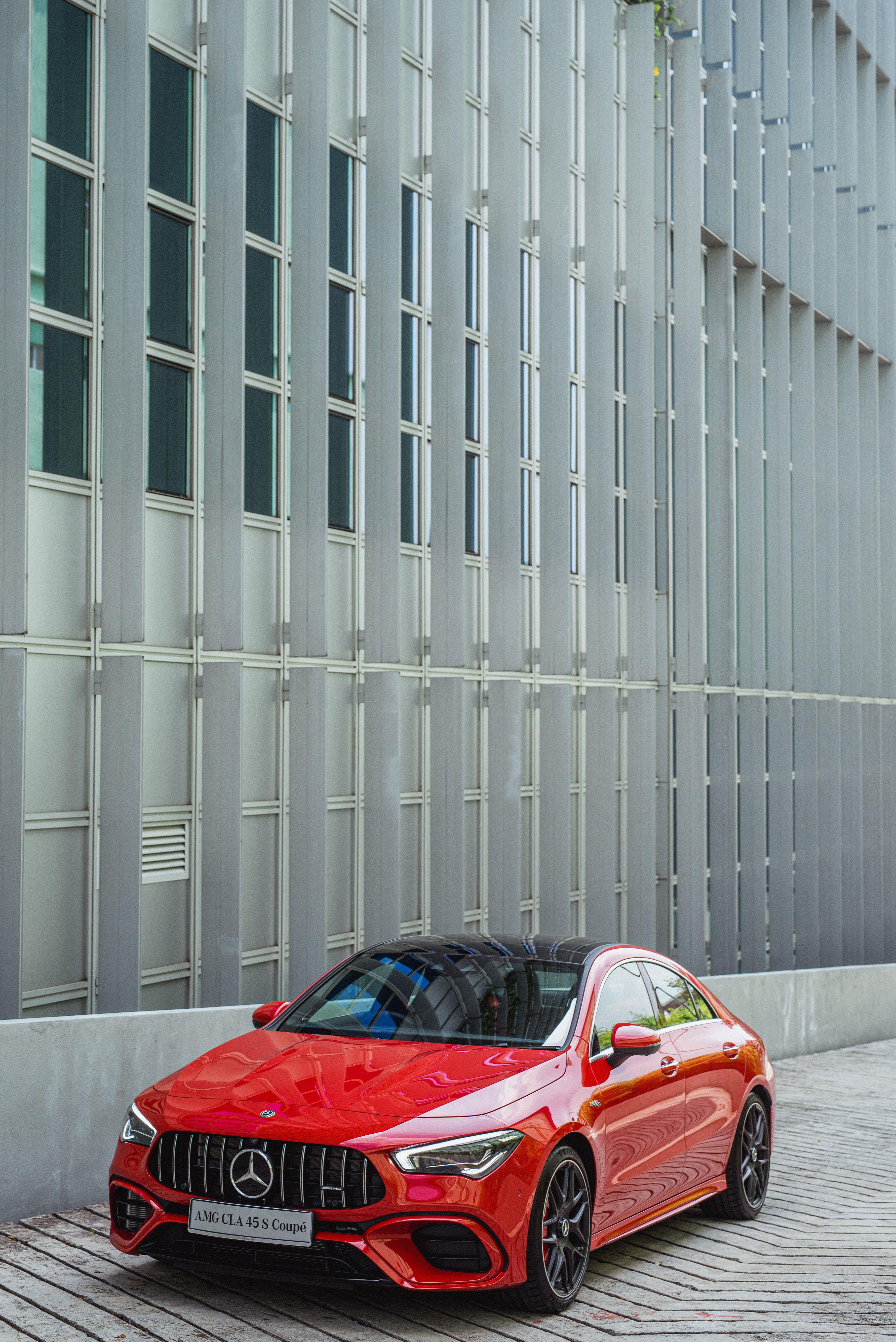 Download 2020 Mercedes-AMG CLA45 S 4Matic+ - Front HD Phone Wallpaper 3607x5403 #3