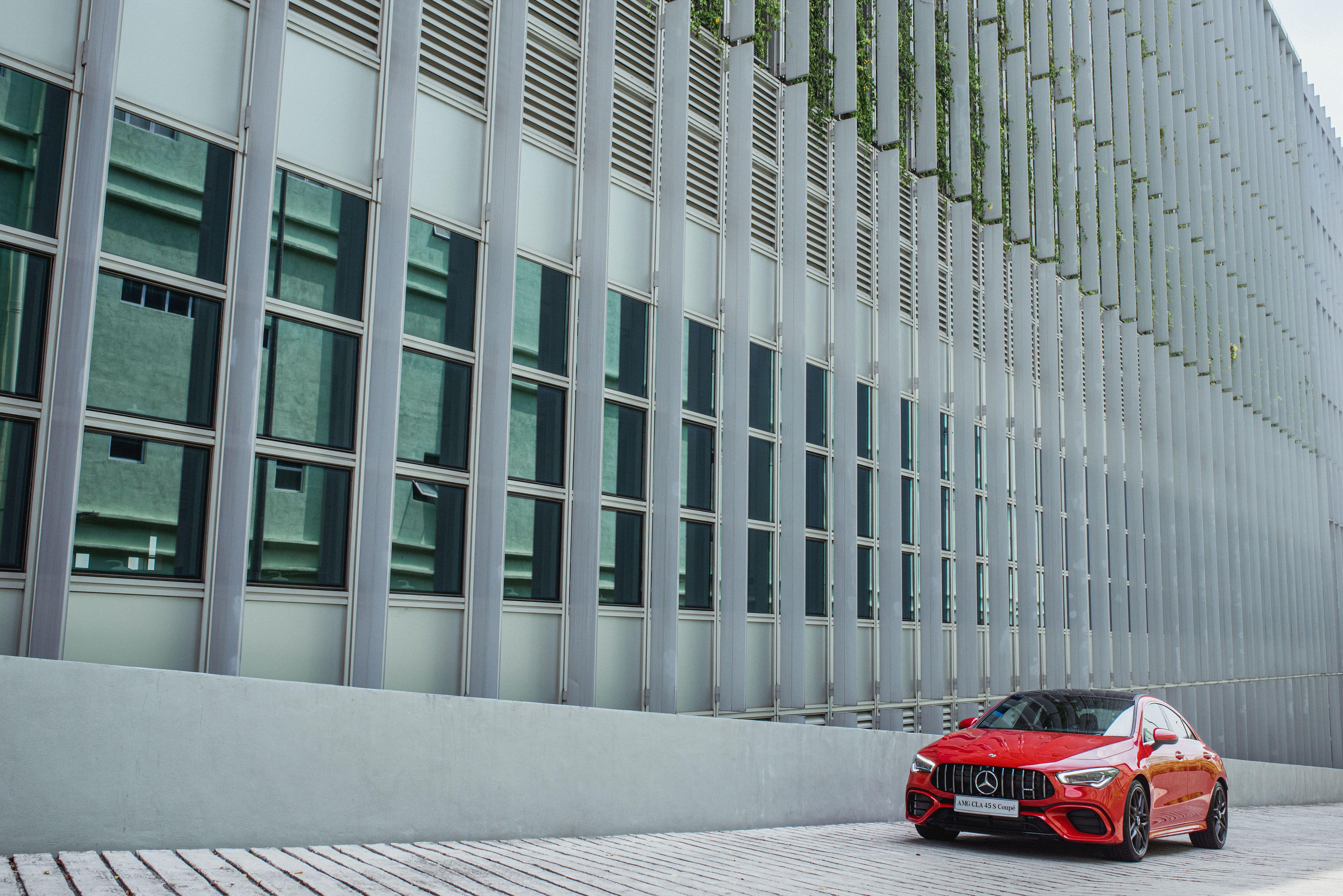 Download 2020 Mercedes-AMG CLA45 S 4Matic+ - Front HD Wallpaper 5889x3931 #4