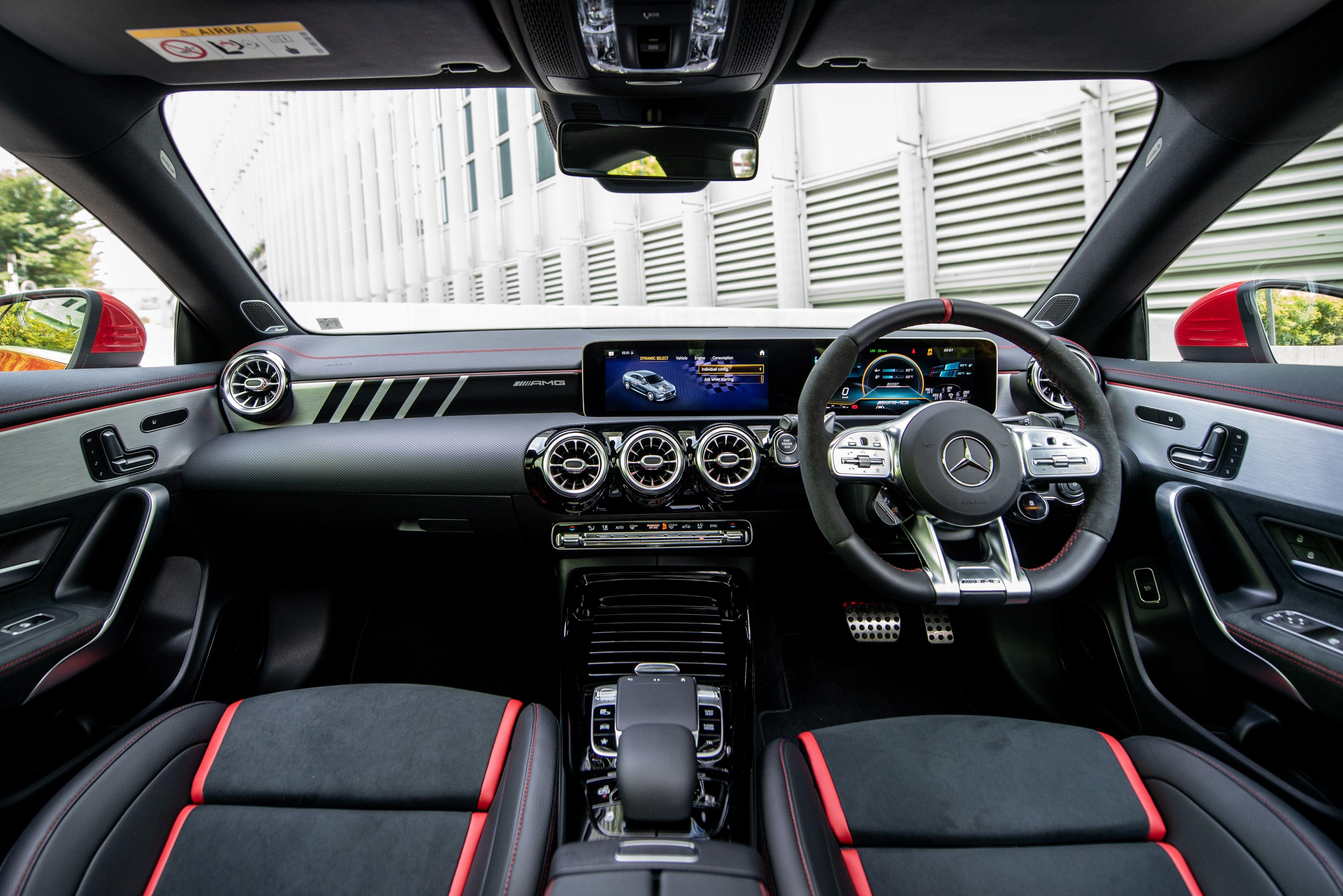 Download 2020 Mercedes-AMG CLA45 S 4Matic+ - Interior, Cockpit HD Wallpaper 5014x3347 #30