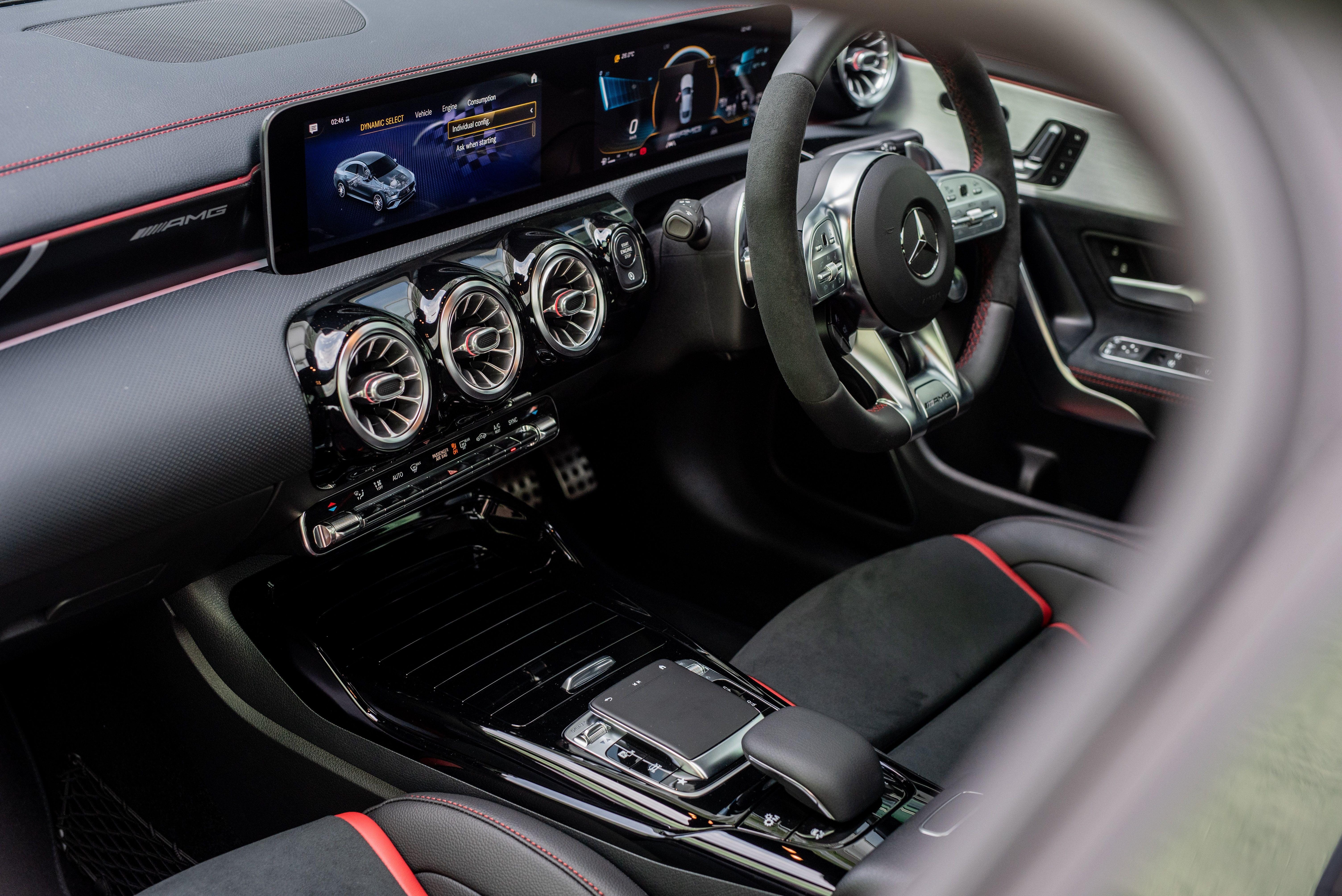 Download 2020 Mercedes-AMG CLA45 S 4Matic+ - Interior, Detail Wallpape (2) HD Wallpaper 6016x4016 #28