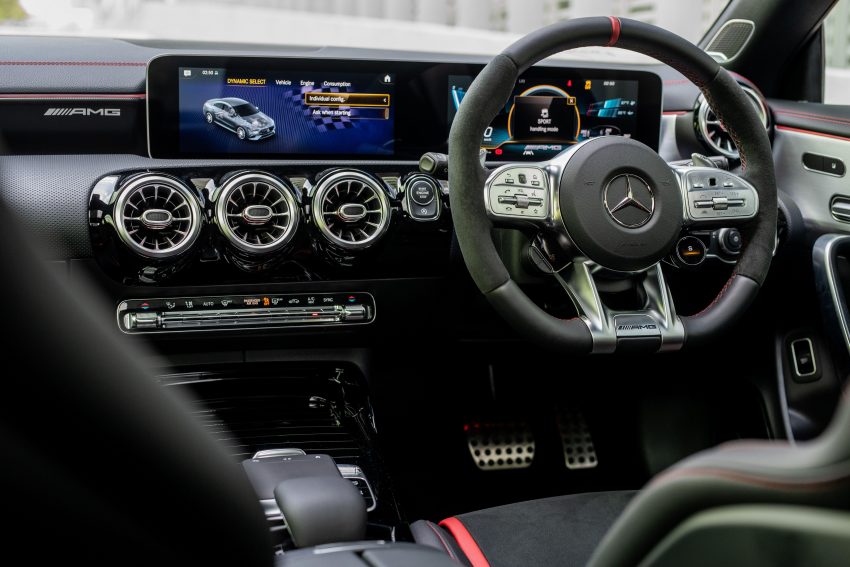 2020 Mercedes-AMG CLA45 S 4Matic+ - Interior, Steering Wheel Wallpaper 850x567 #24