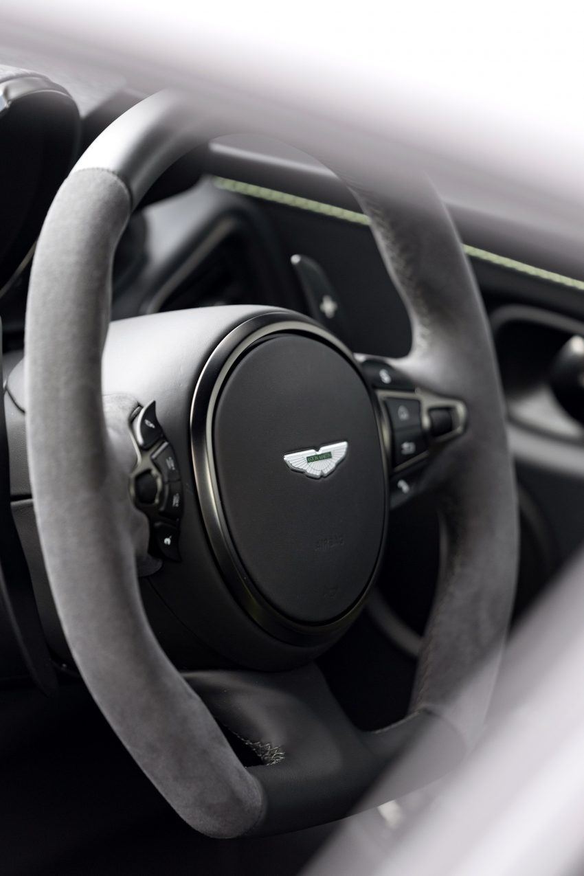 2021 Aston Martin Vantage F1 Edition - Interior, Steering Wheel Phone Wallpaper 850x1275 #129