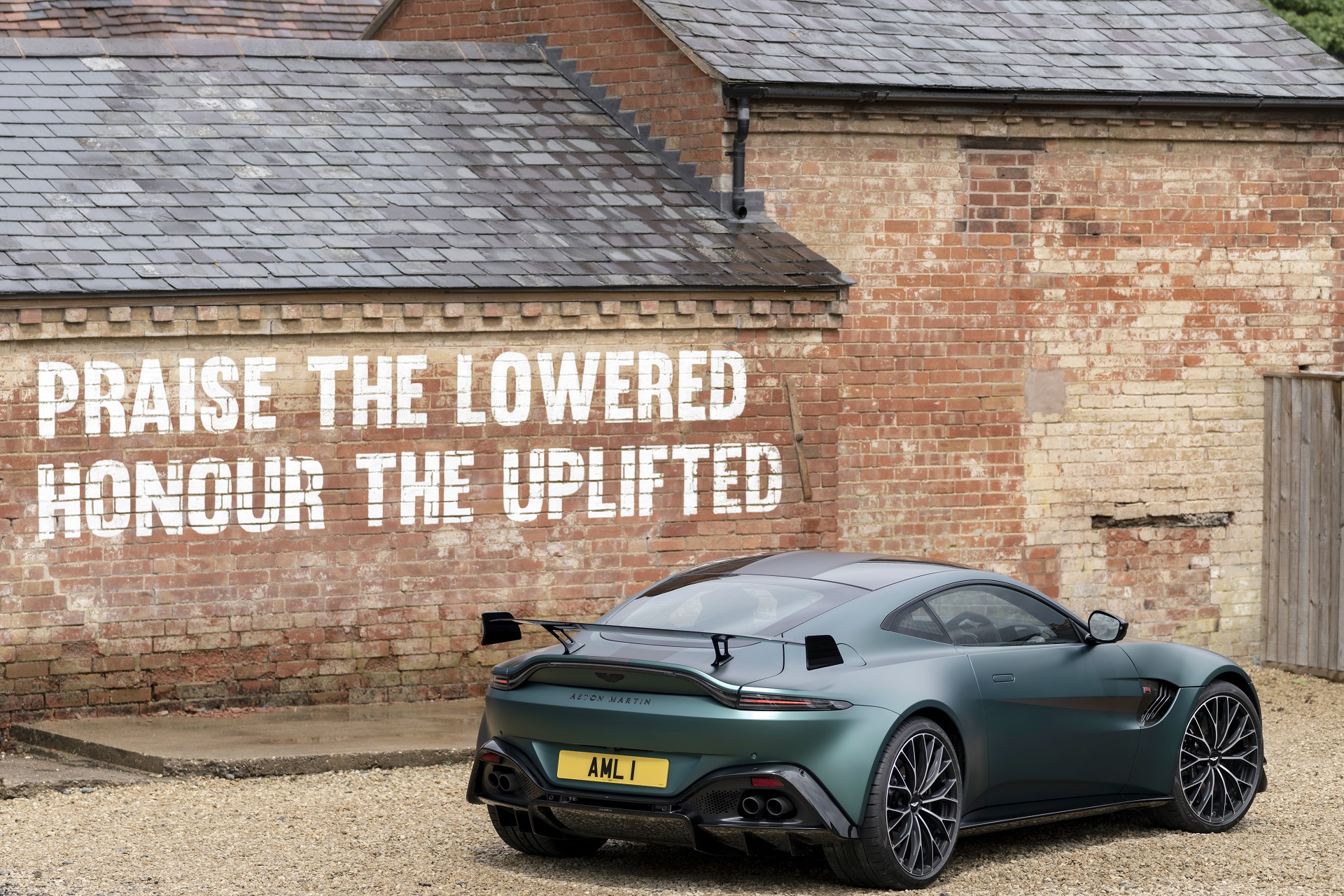 Download 2021 Aston Martin Vantage F1 Edition - Rear Three-Quarter HD Wallpaper 1920x1280 #61