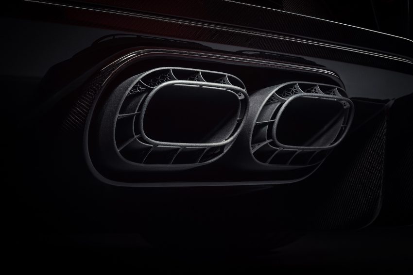 2021 Bugatti Chiron Pur Sport - Exhaust Wallpaper 850x567 #150