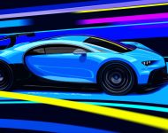 2021 Bugatti Chiron Pur Sport - Front Three-Quarter Wallpaper 190x150