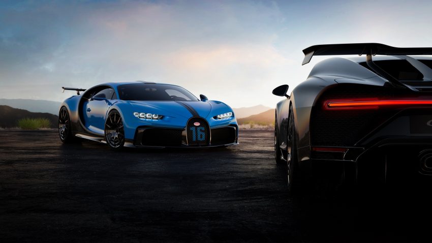 2021 Bugatti Chiron Pur Sport - Front Three-Quarter Wallpaper 850x478 #125