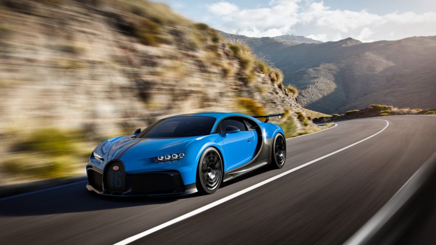 2021 Bugatti Chiron Pur Sport - Front Three-Quarter Wallpaper 850x478 #117